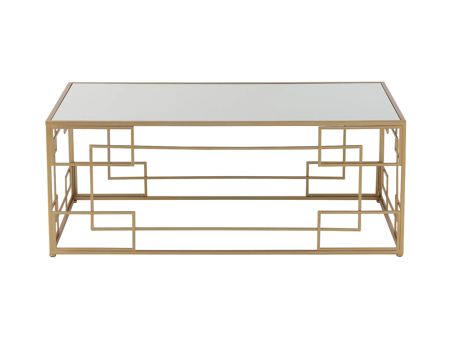 Table Basse Design "Ridao" 120cm Or