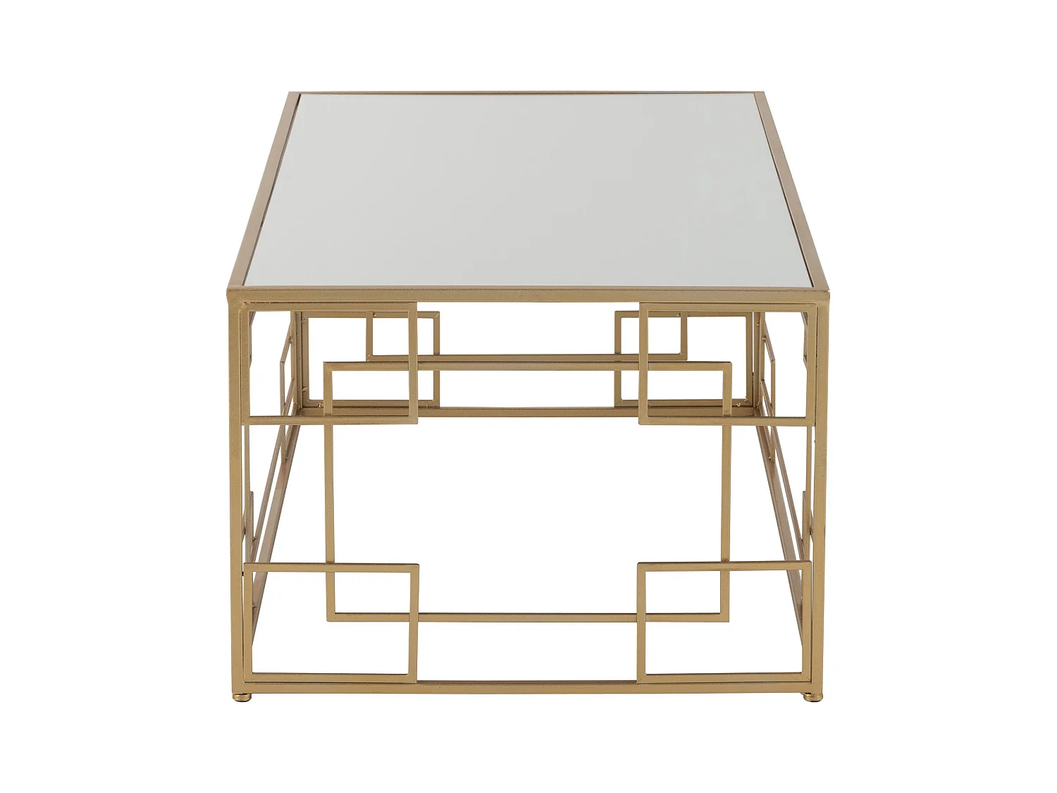 Table Basse Design "Ridao" 120cm Or