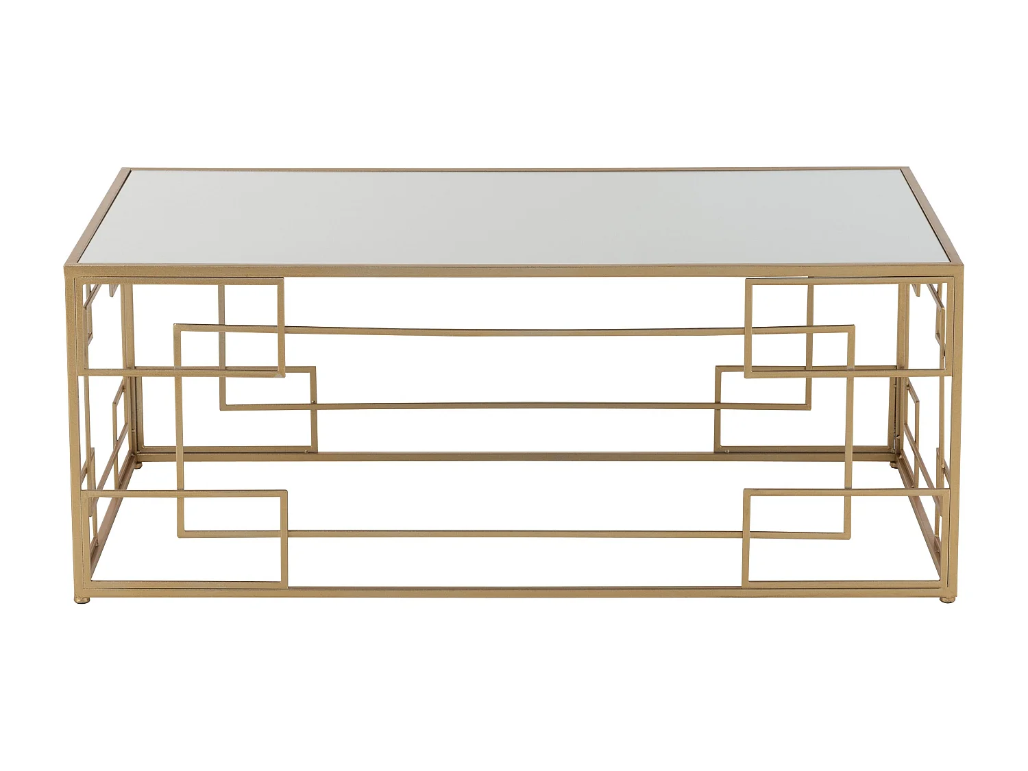 Table Basse Design "Ridao" 120cm Or