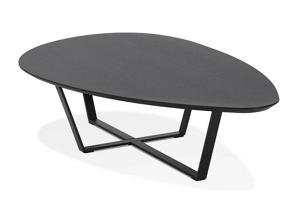 Table Basse Design "Alegoria" 140cm Noir