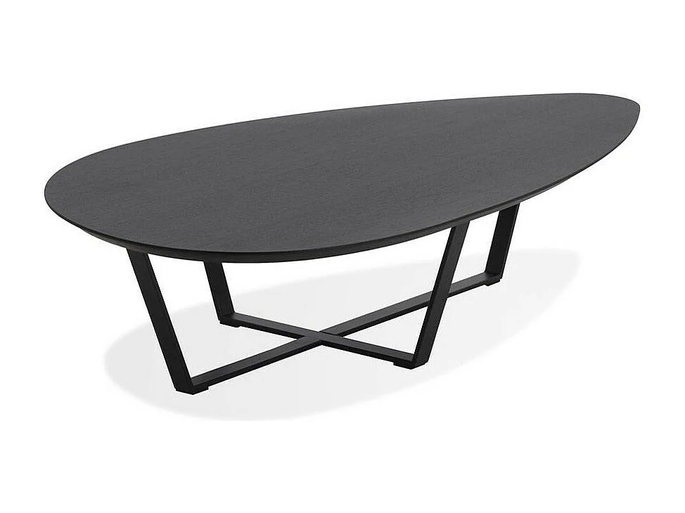 Table Basse Design "Alegoria" 140cm Noir