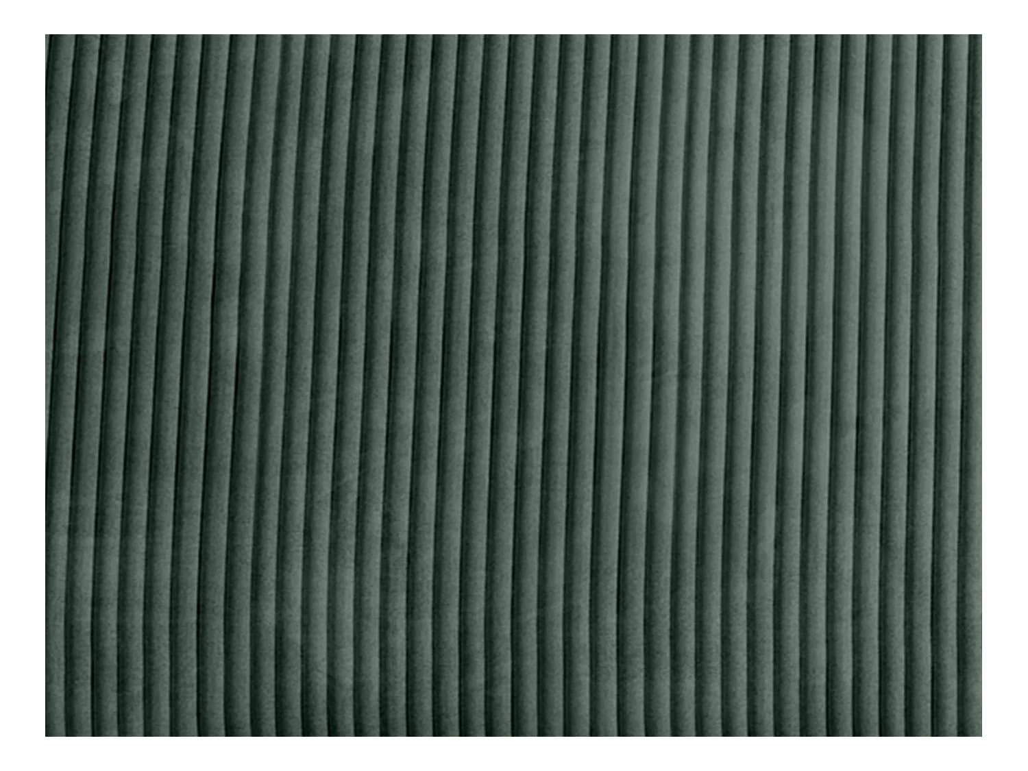 Sofa 3-Sitzer - Cord - Grün - AMELIA