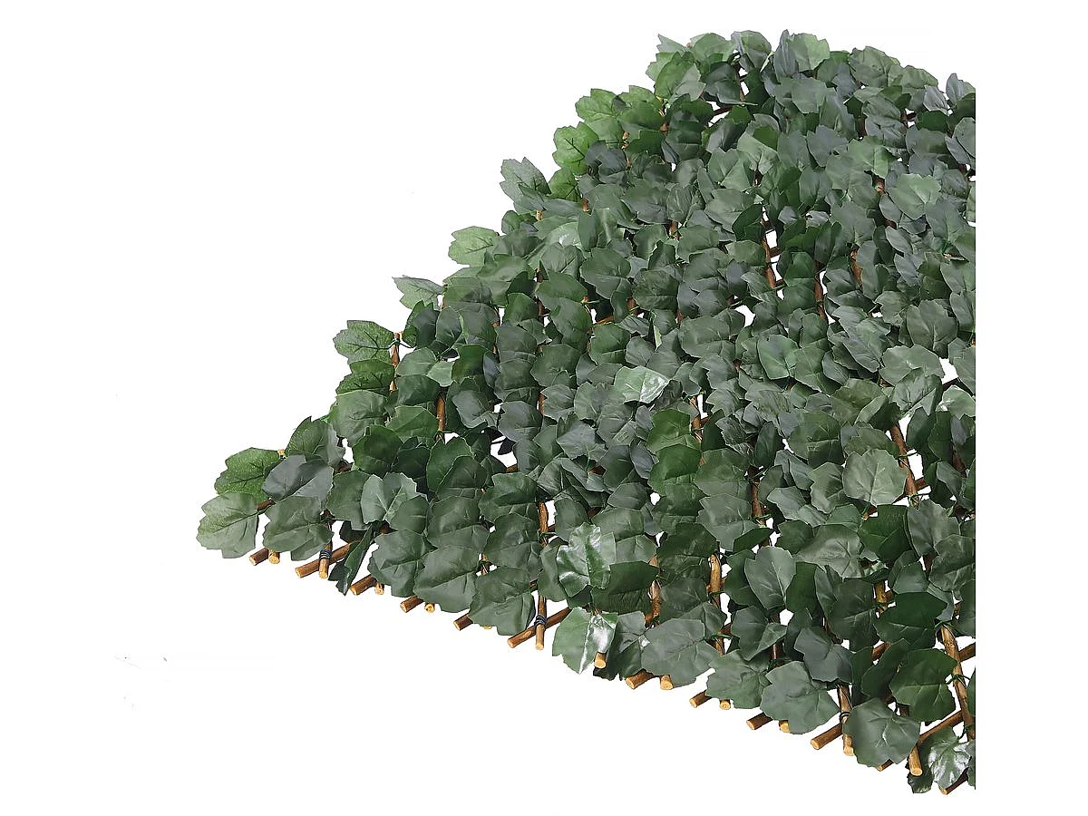 Weidenspalier-Zaun 4er-Set