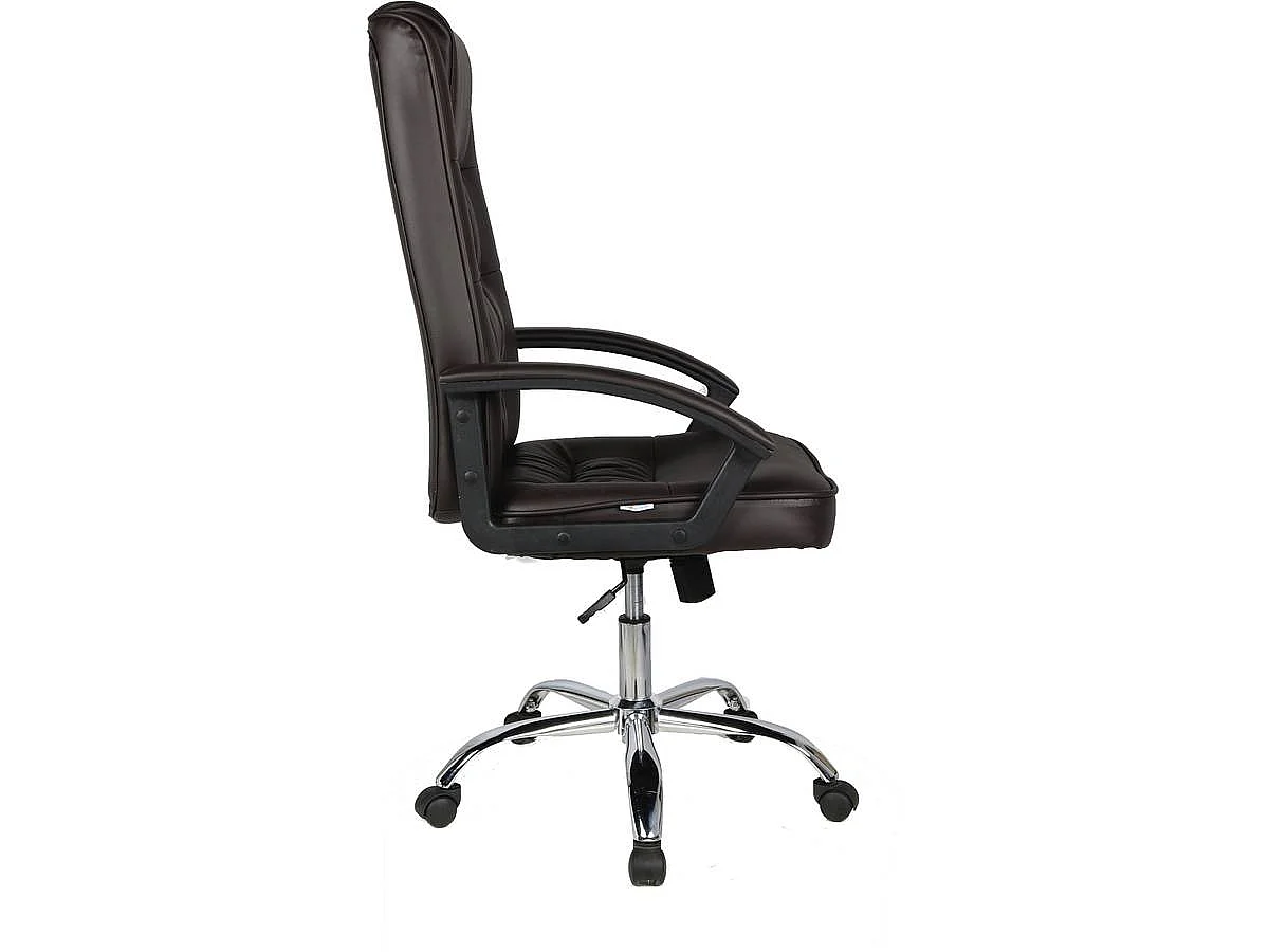 Fauteuil de bureau à roulettes "Charles" - Marron