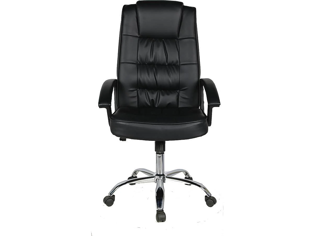 Fauteuil de bureau à roulettes "Charles" - Noir