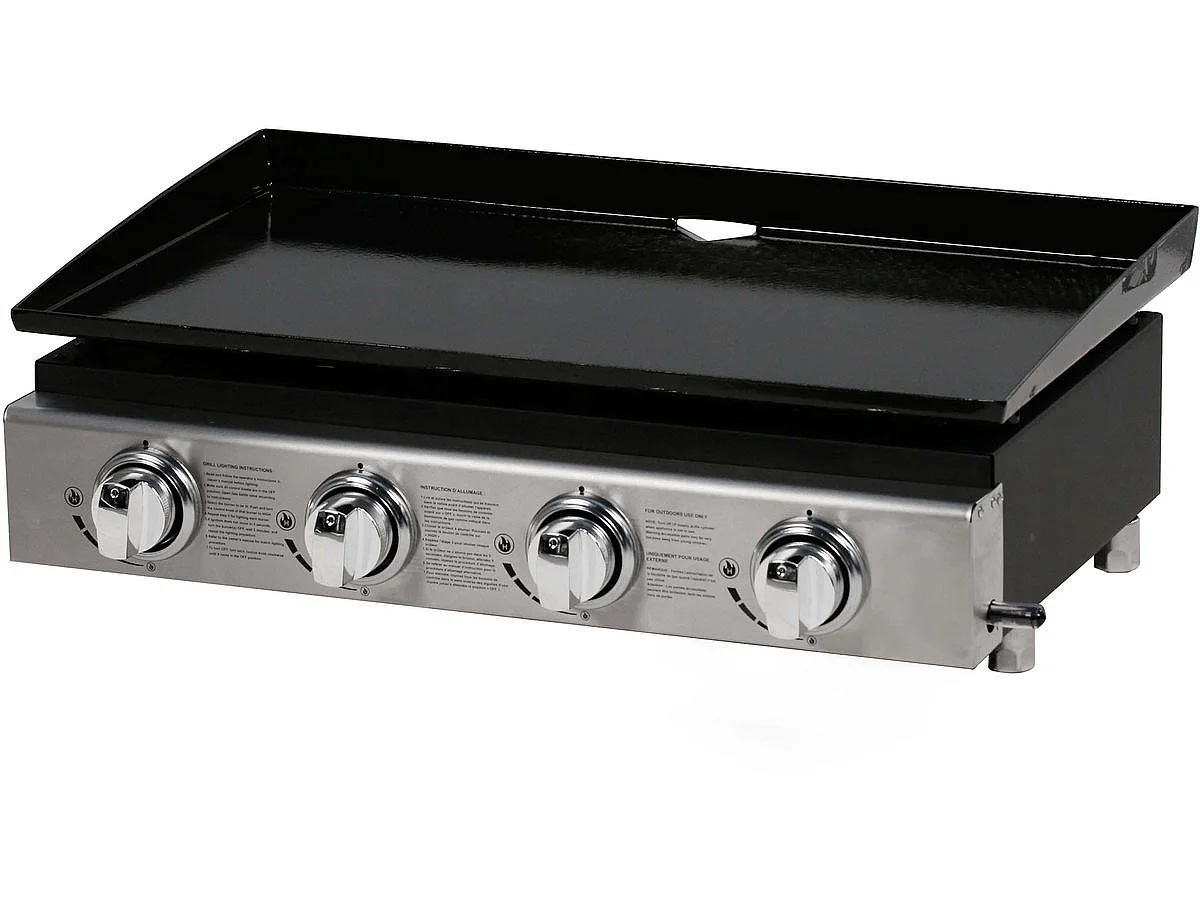 Plancha "Presto 3" - 3 Brenner - 7,5 kW - Grau