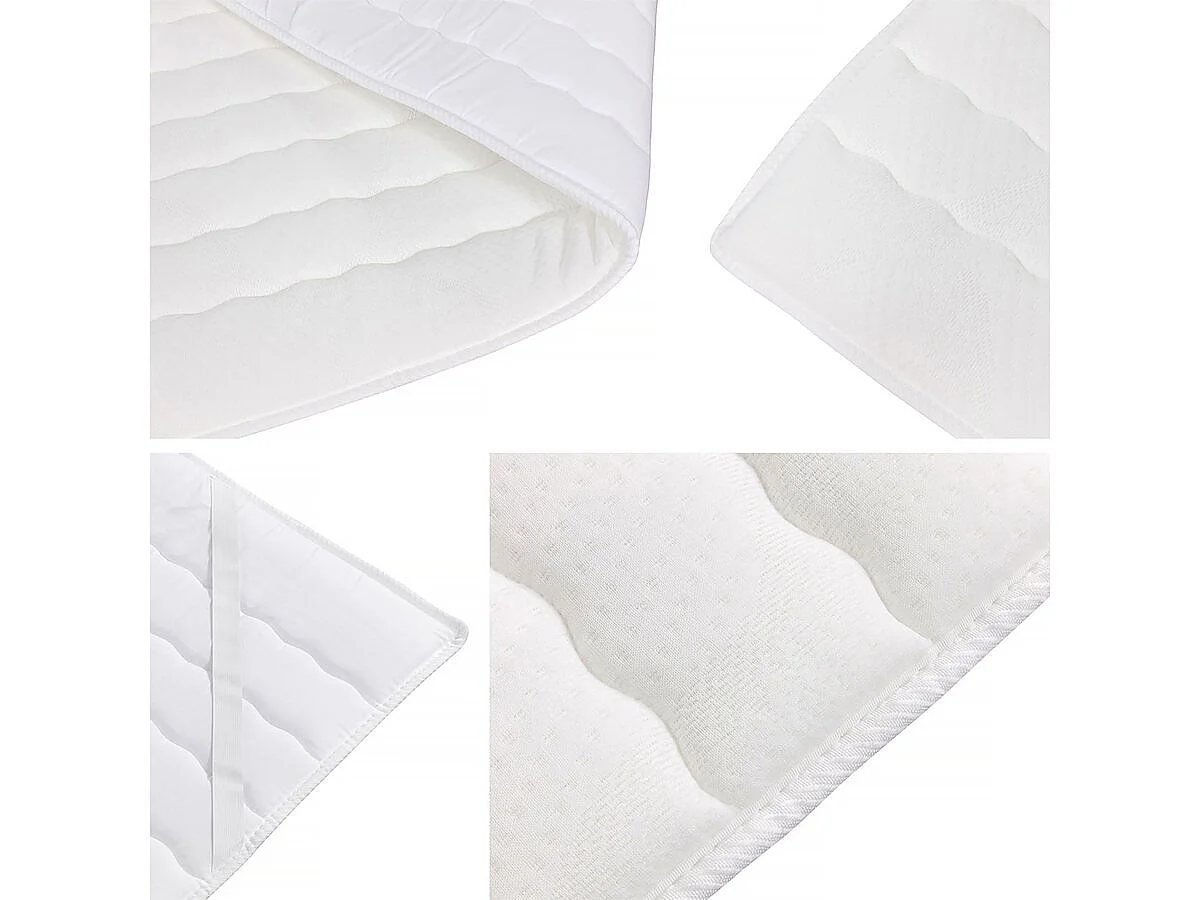 Lit double "Palacio" - 180 x 200 cm - Blanc