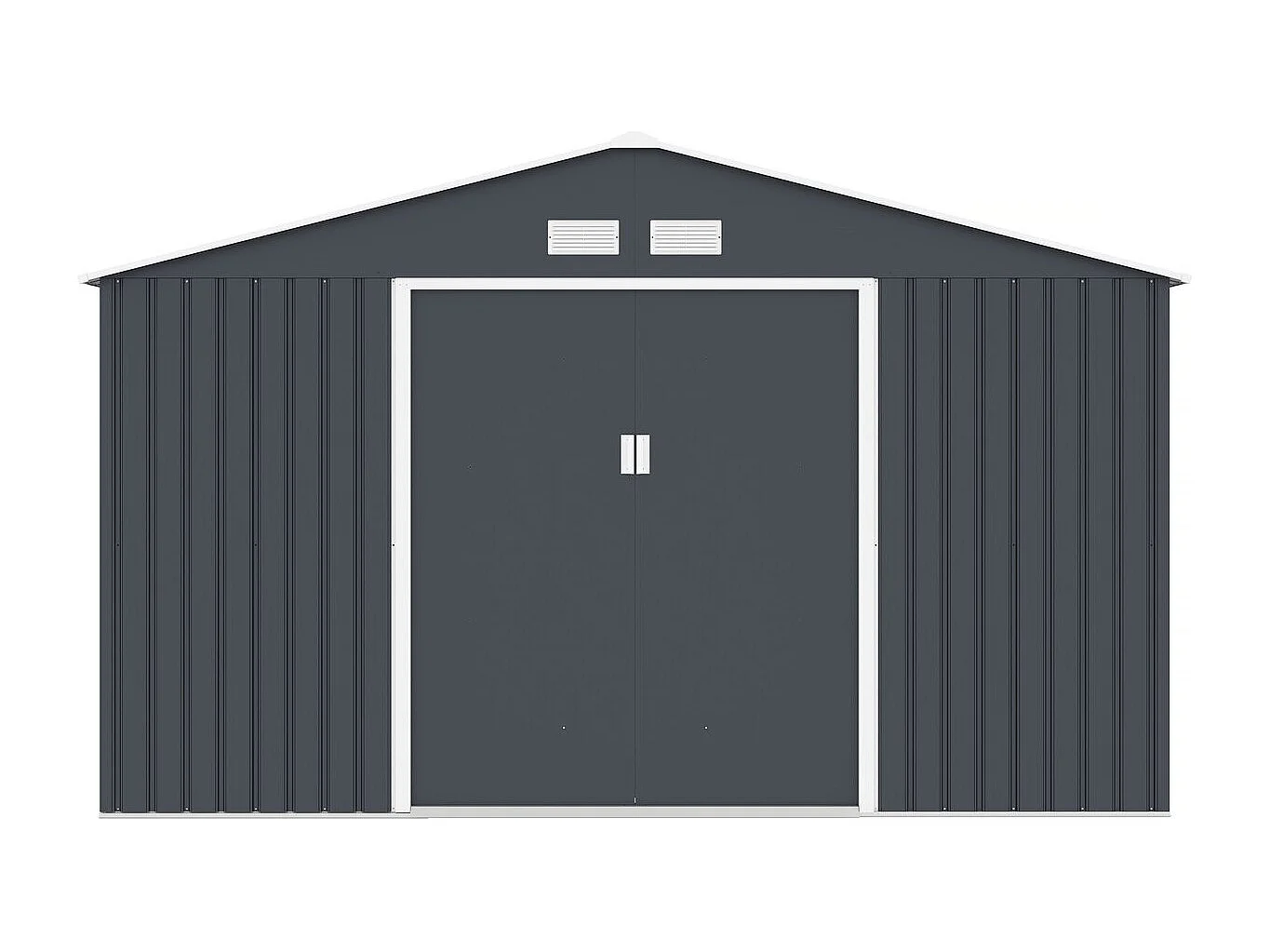 Abri de jardin métal "Vegas"- 15 m² - Gris