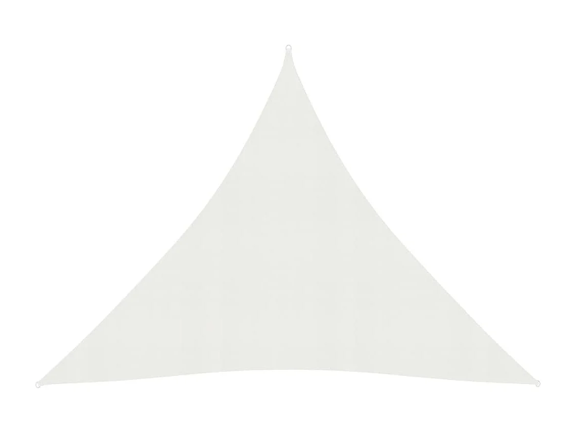 Vela de sombra para sombrilla 160 g/m² 4 x 4 x 4 m HDPE blanco 02_0009028