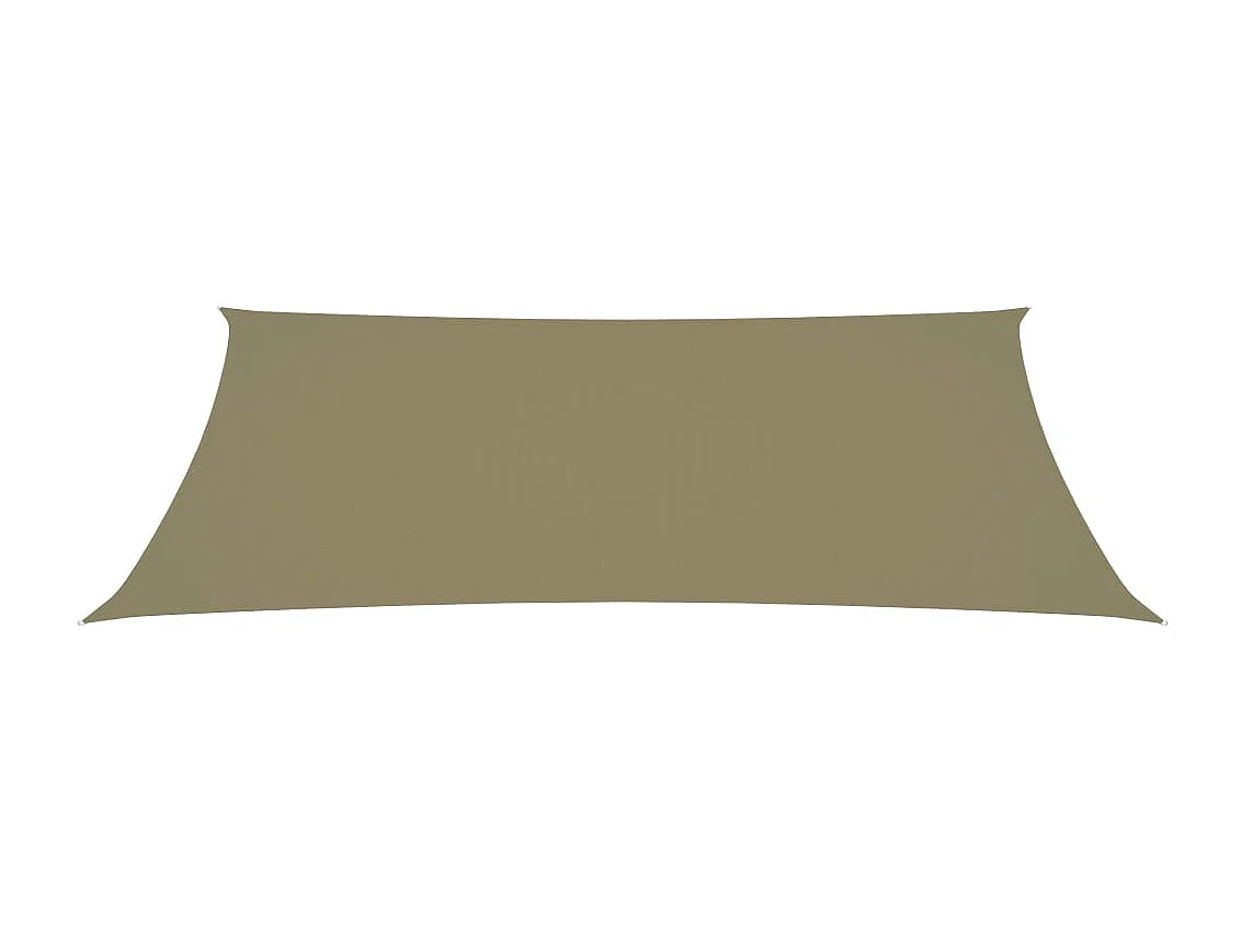 Voile toile d'ombrage parasol tissu beige 300 x 300 x 600 cm 02_0009686