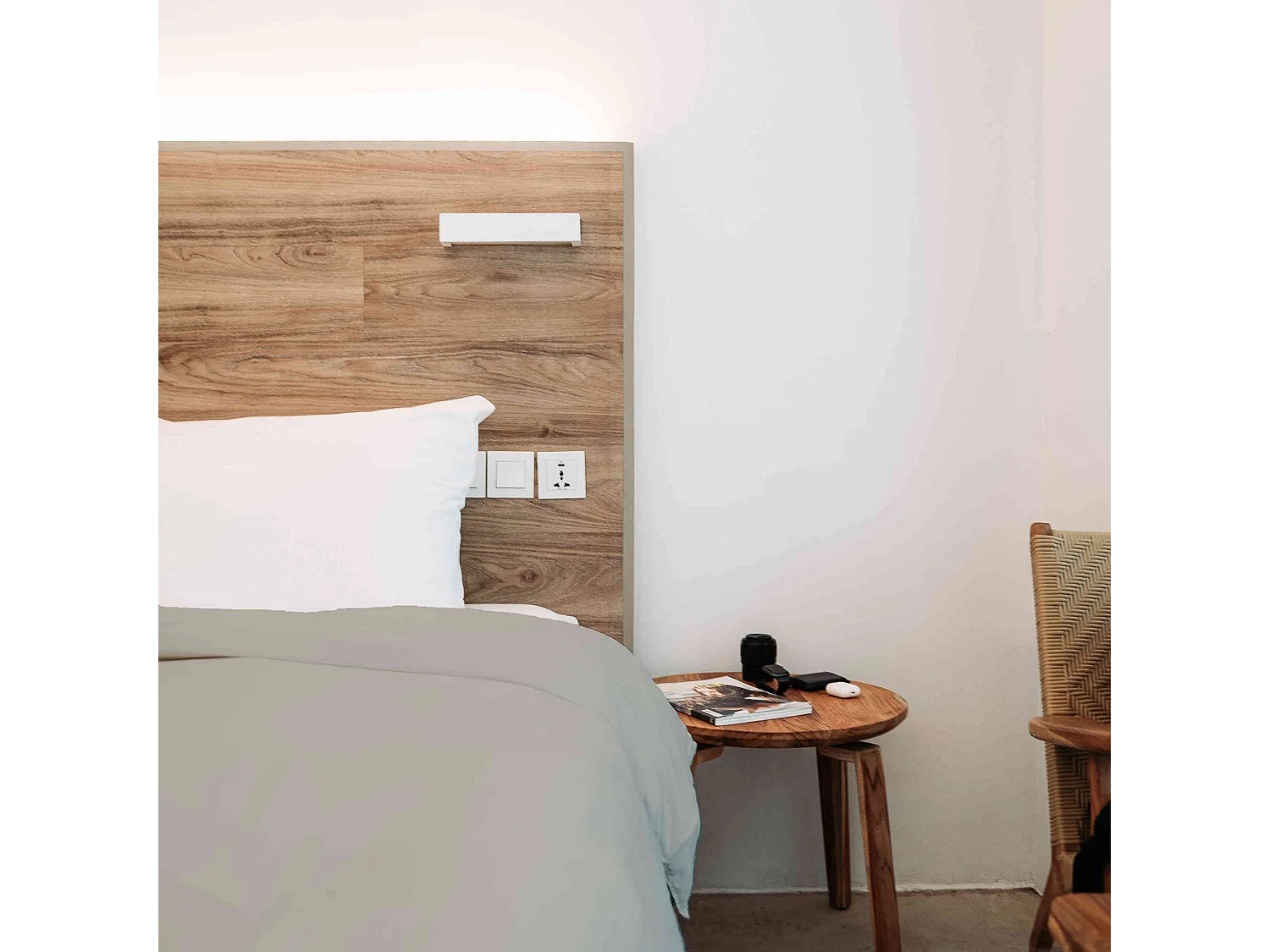 Housse de couette 100% coton beige 140x200 cm - Tradilinge