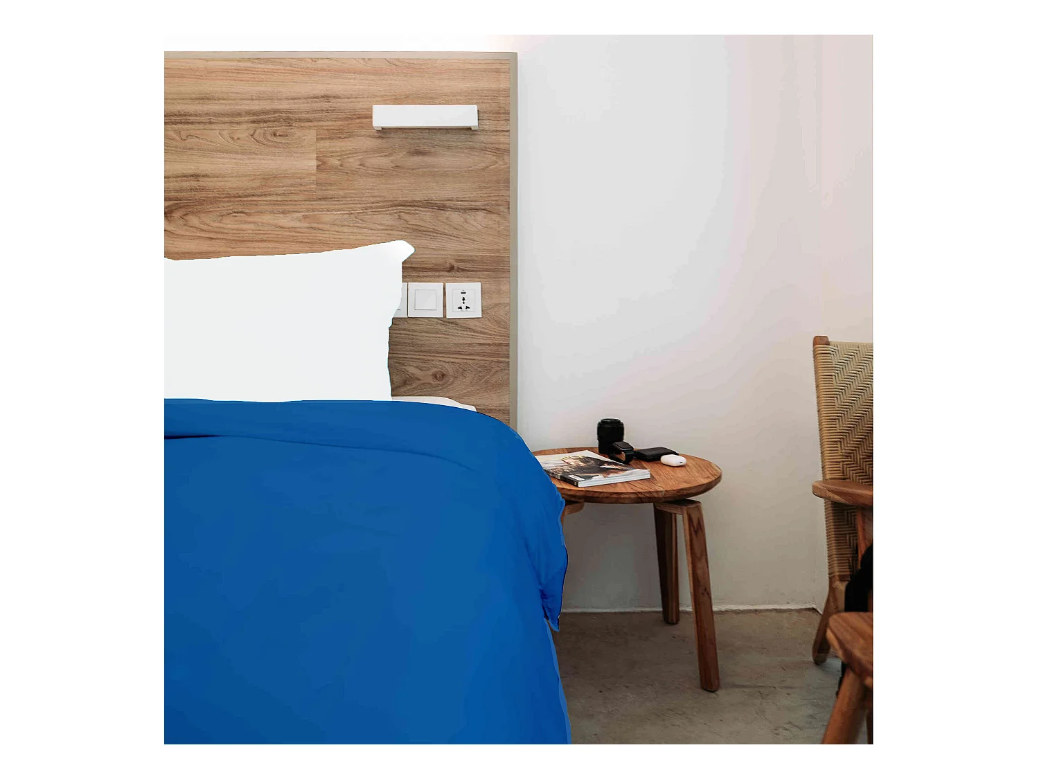 Housse de couette 100% coton nautique 140x200 cm - Tradilinge