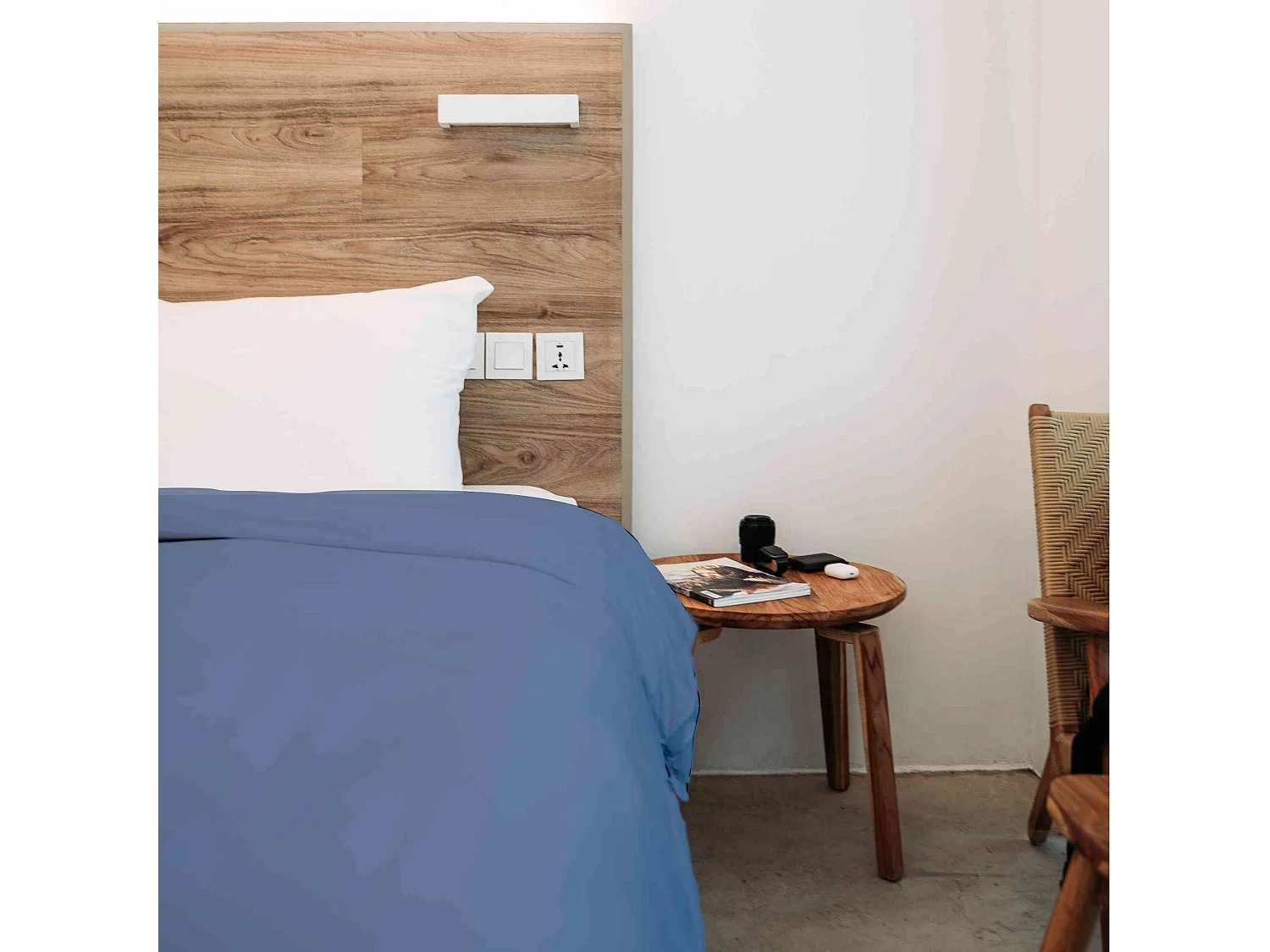 Housse de couette 100% coton orage  240x220 cm - Tradilinge