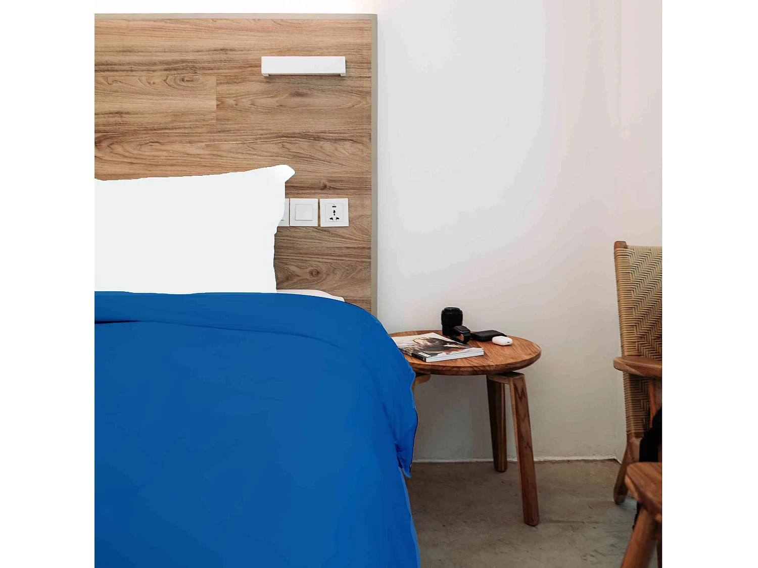 Housse de couette 100% coton nautique 240x220 cm - Tradilinge