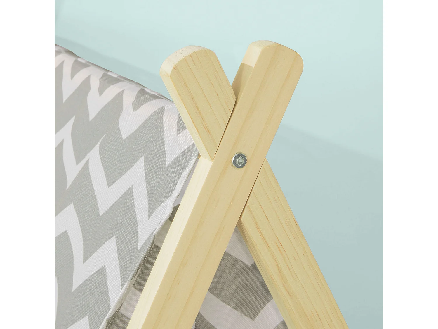 Tente Tipi Enfant pour Garçon et Fille Teepee Tente de Jeu  OSS02-HG SoBuy