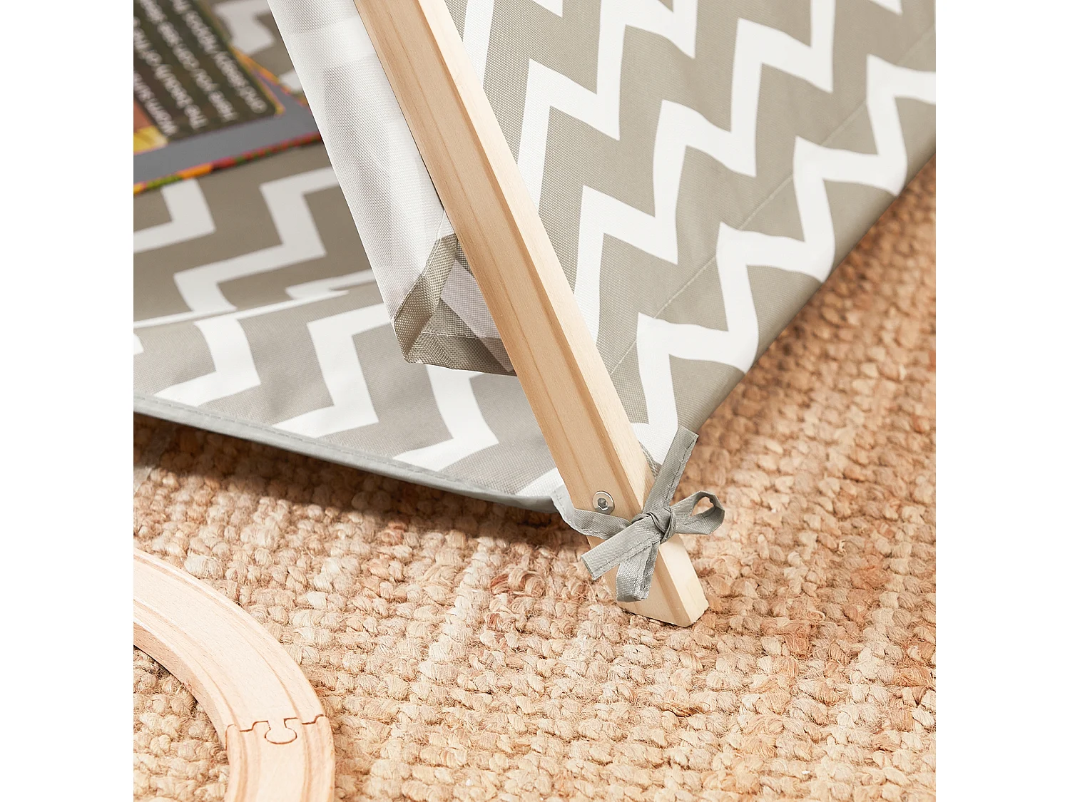 Tienda de campaña Infantil, Tienda Tipi - Tienda de campaña Interior para niños Gris OSS02-HG SoBuy ES