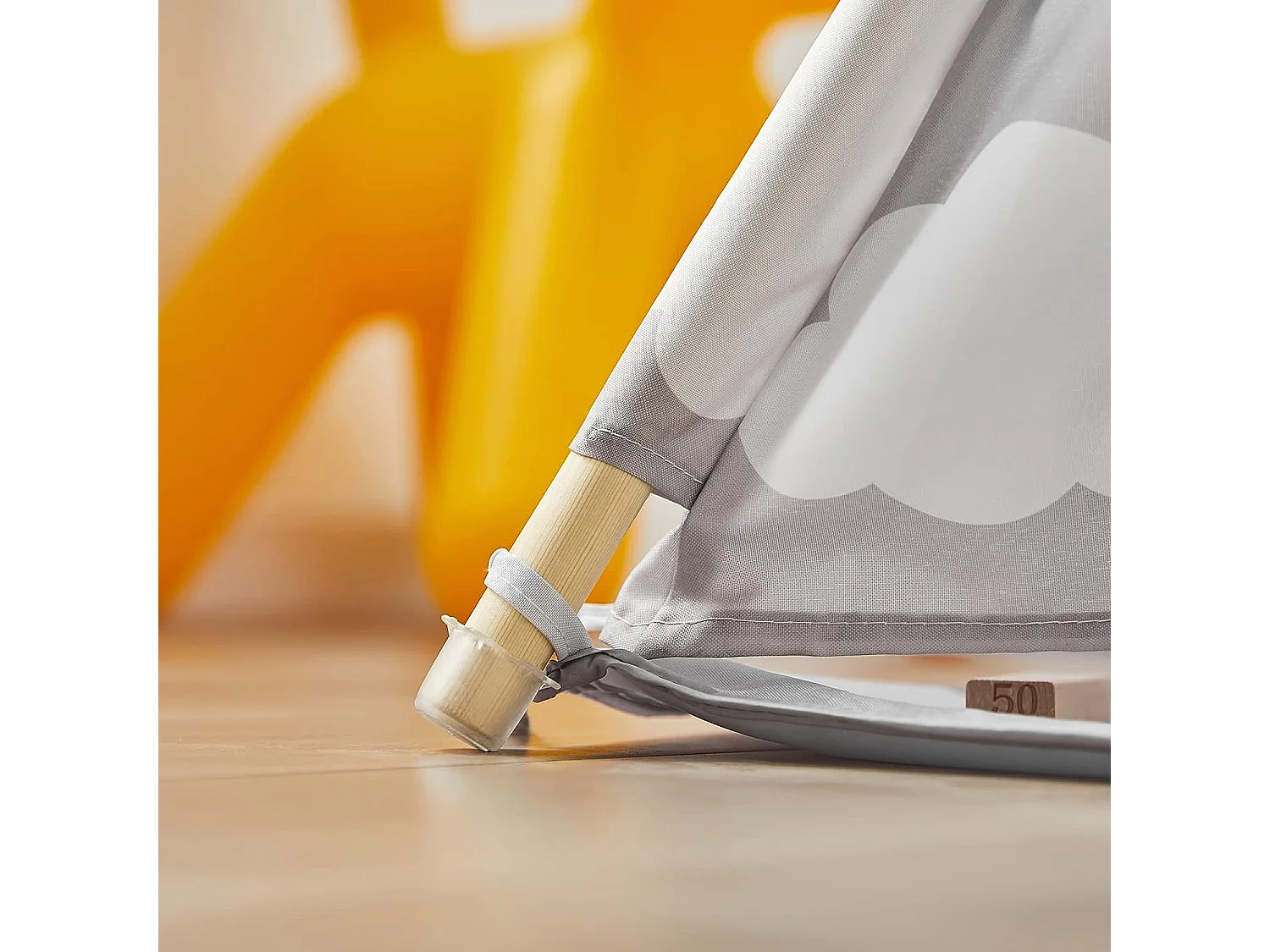 SoBuy OSS03-A01 Tipi Enfant Tente pour Enfant avec Tapis De Sol Indian Teepee Tente de Jeu pour Enfants avec Tapis