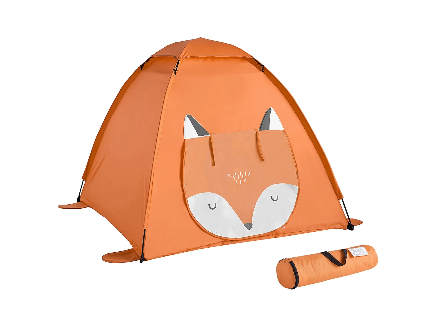 SoBuy Kinderspeeltent met draagtas, draagbaar speelhuis voor jongens en meisjes, binnen en buiten, kindercadeau, 129 x 129 x 109 cm, OSS05