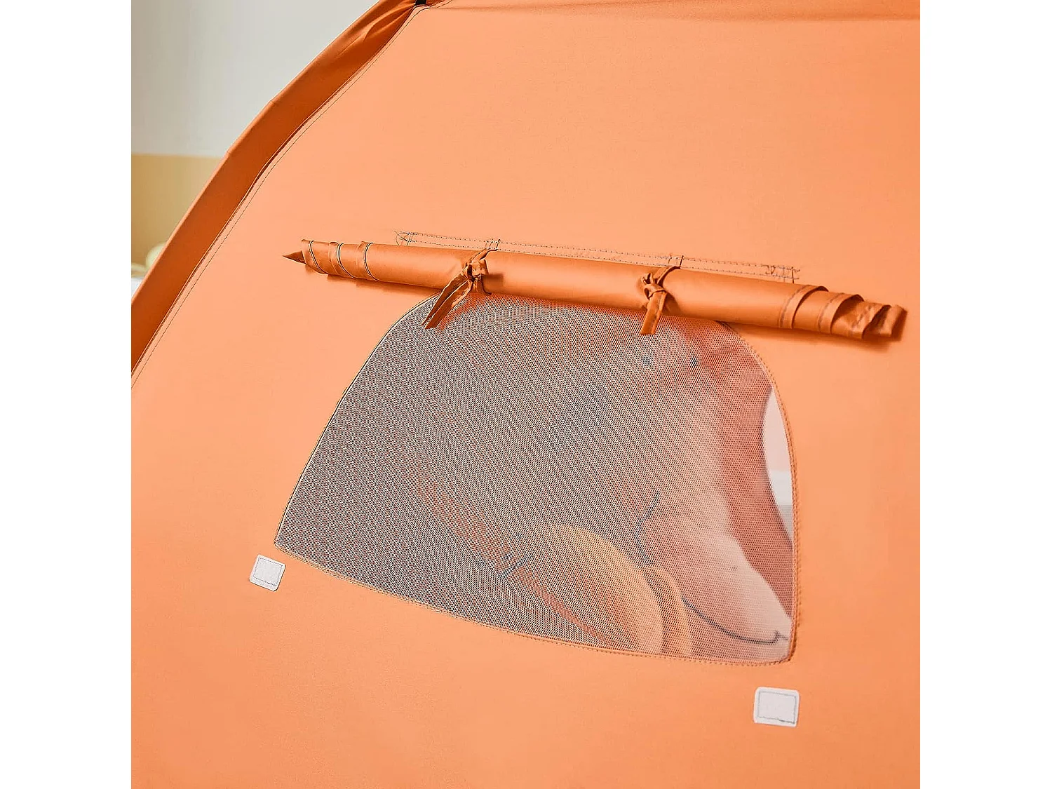 SoBuy Kinderspeeltent met draagtas, draagbaar speelhuis voor jongens en meisjes, binnen en buiten, kindercadeau, 129 x 129 x 109 cm, OSS05