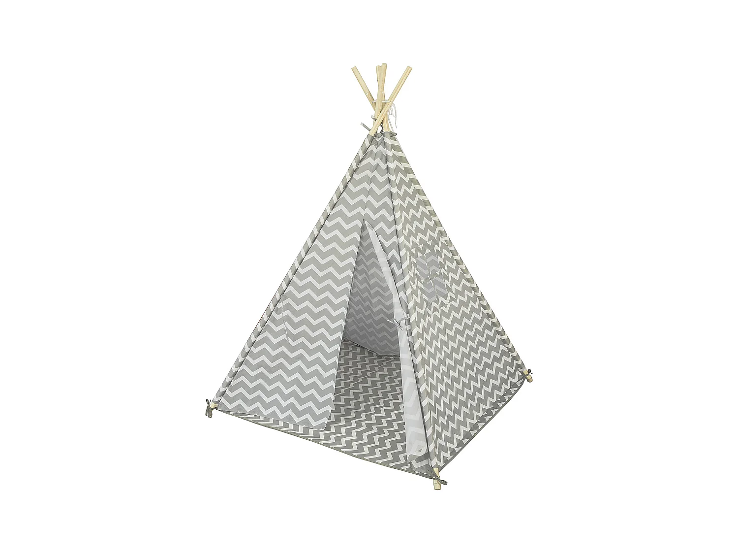 Tipi Tente Pour Enfant avec Tapis De Sol Indian Teepee Tente de jeu pour enfants OSS03 SoBuy