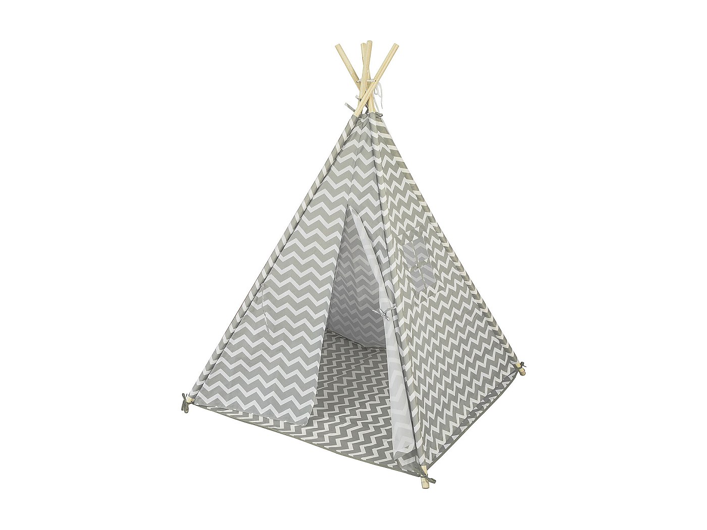 SoBuy Tipi Tente Enfant Avec Tapis - Tente De Jeu Intérieur/Extérieur 100% Coton
