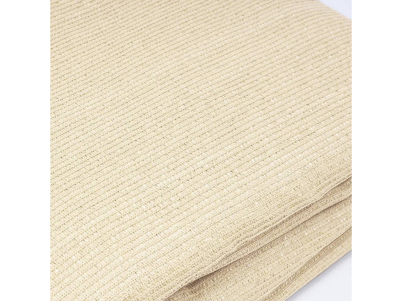 Voile d'ombrage auvent avec crème 200 x 300 x 300 cm 19_0000889