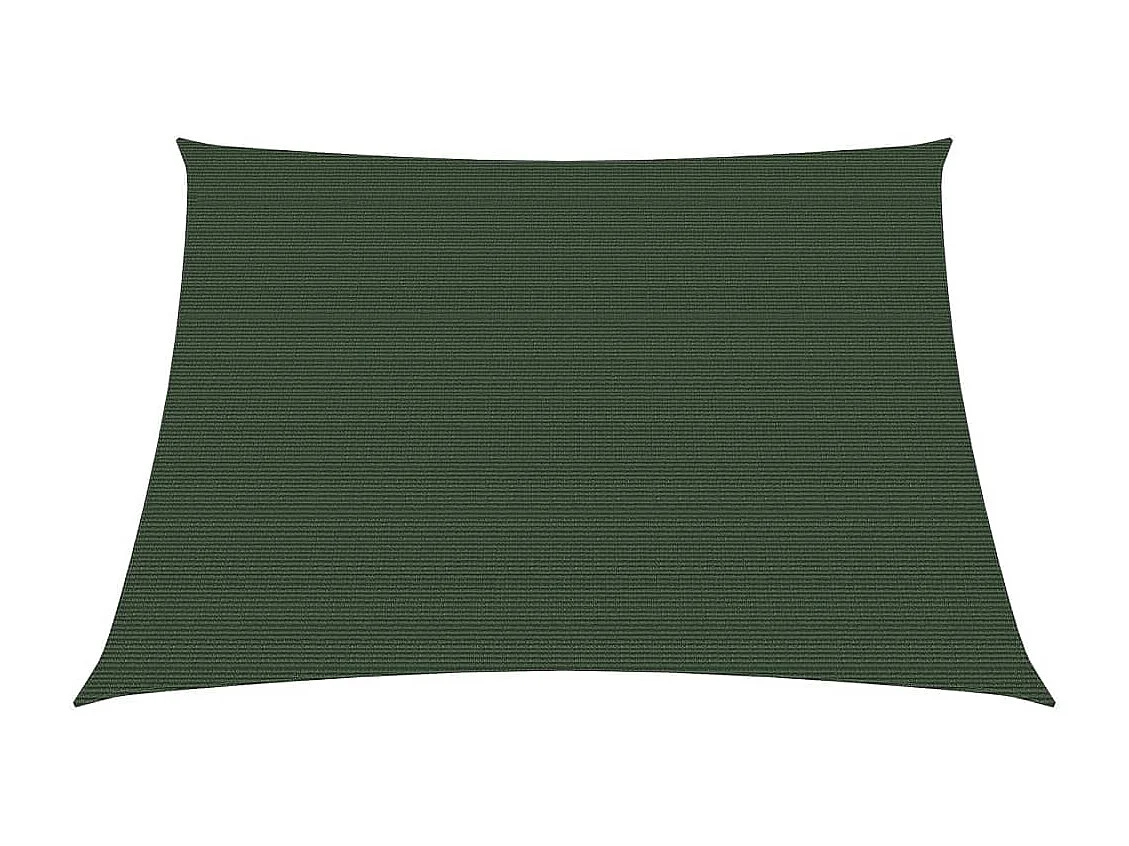Vela de sombra para sombrilla 160 g/m² HDPE 3/4 x 3 m verde oscuro 02_0009421