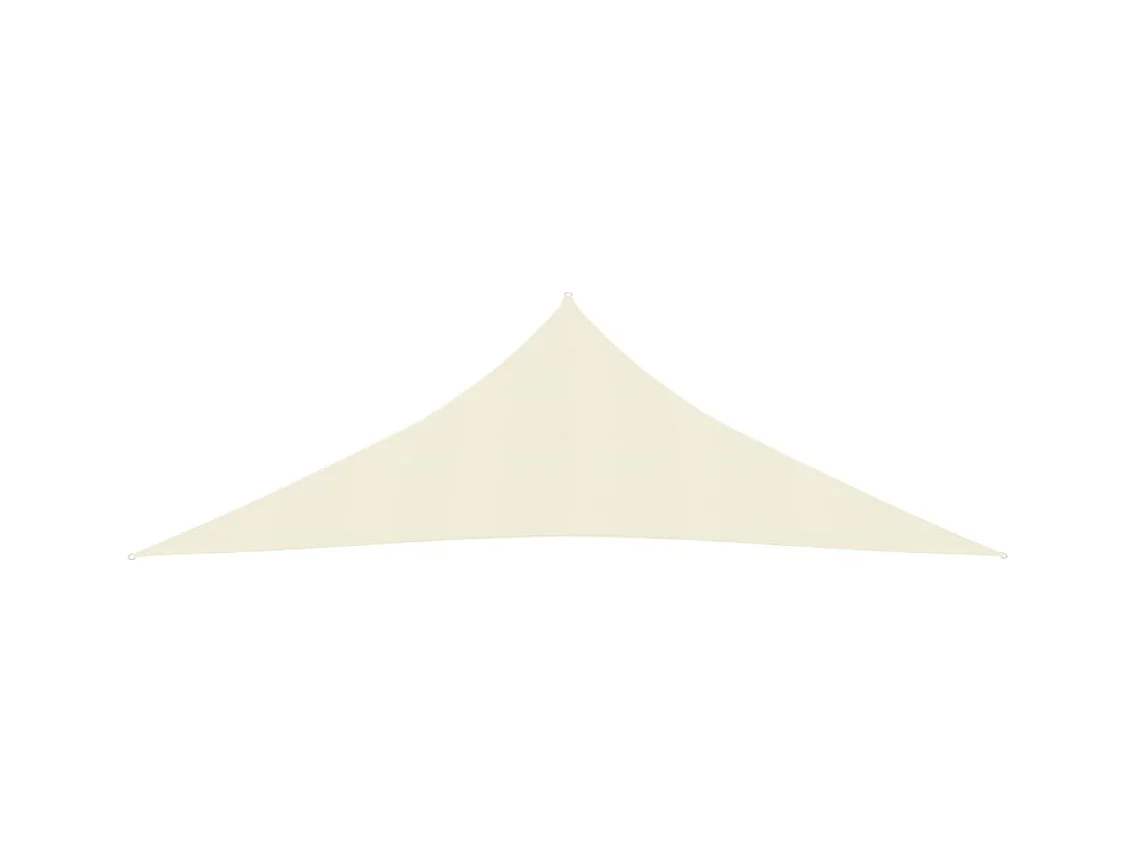 Voile toile d'ombrage parasol crème 350 x 350 x 490 cm 02_0009075