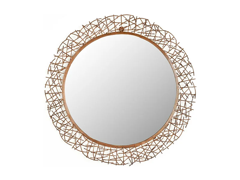 Miroir Cuivre brûlé 74 X 74 X 38.1 cm - Antionette