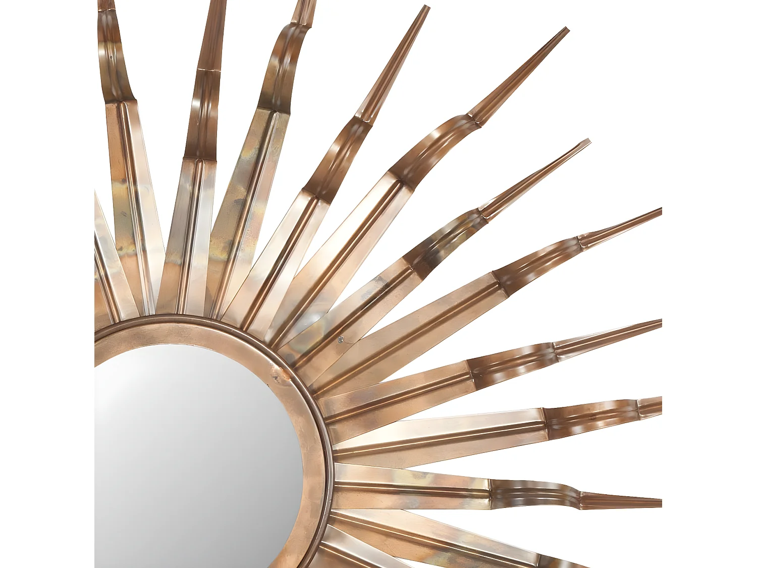 Miroir Cuivre brûlé 84 X 84 X 3.81 cm - Margot