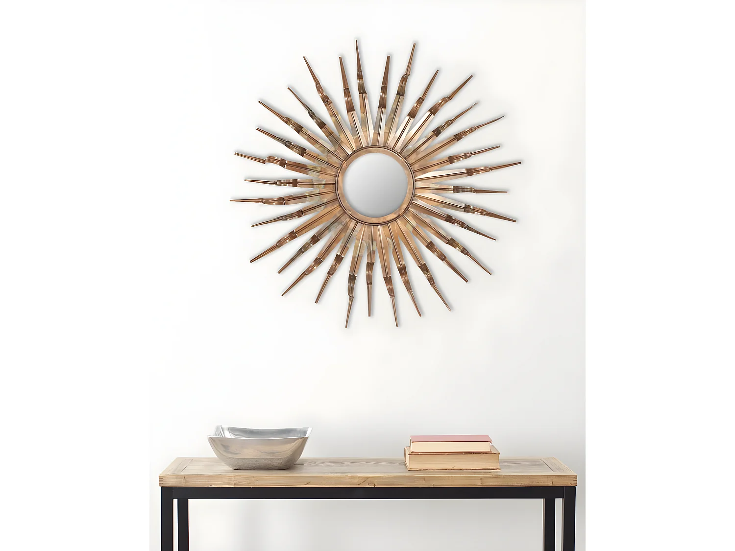 Miroir Cuivre brûlé 84 X 84 X 3.81 cm - Margot