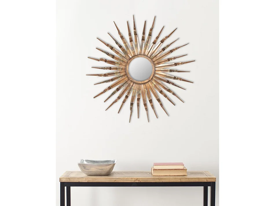 Miroir Cuivre brûlé 84 X 84 X 3.81 cm - Margot