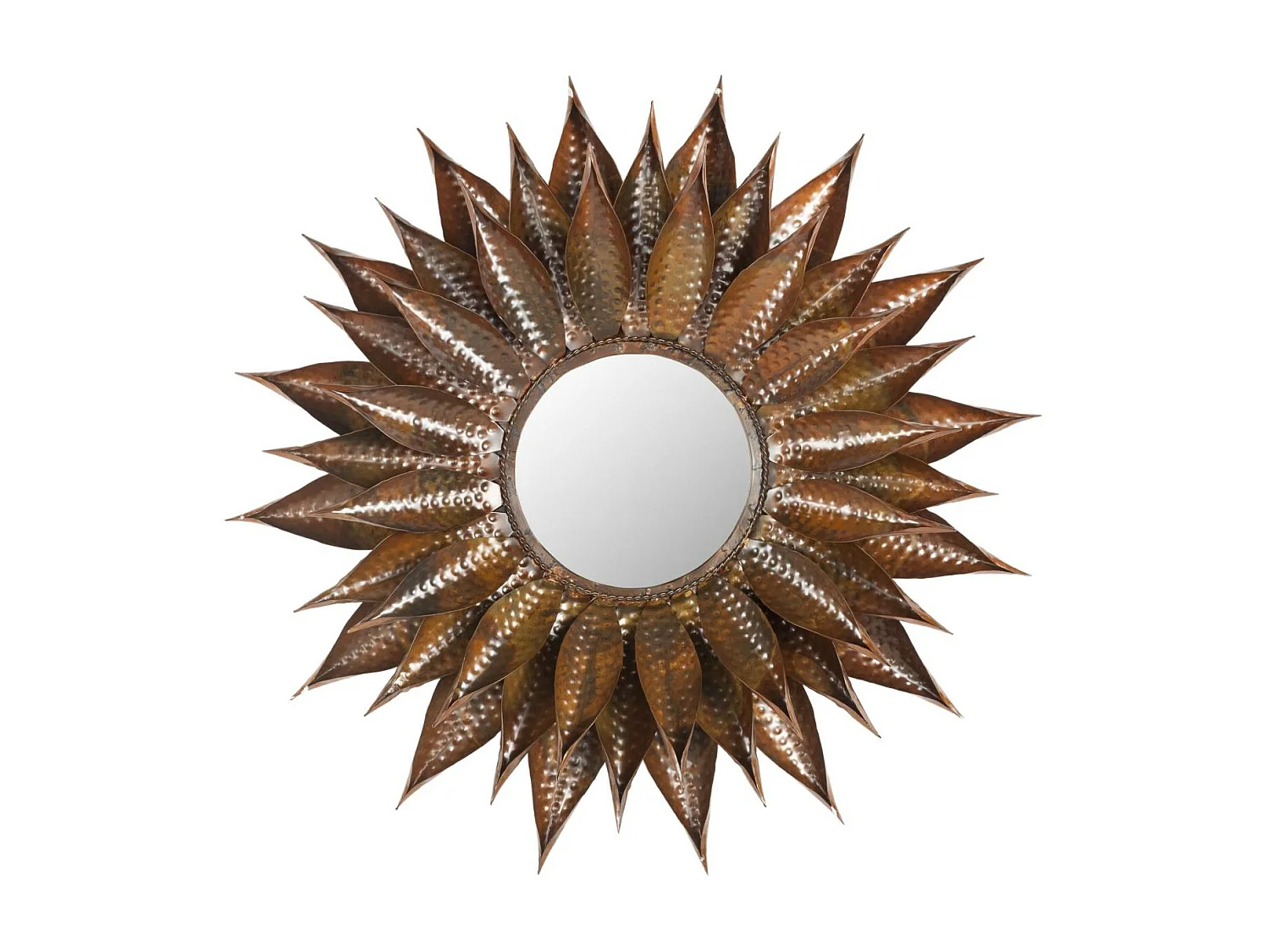Miroir Cuivre 67 X 67 X 7.62 cm - Maryjane