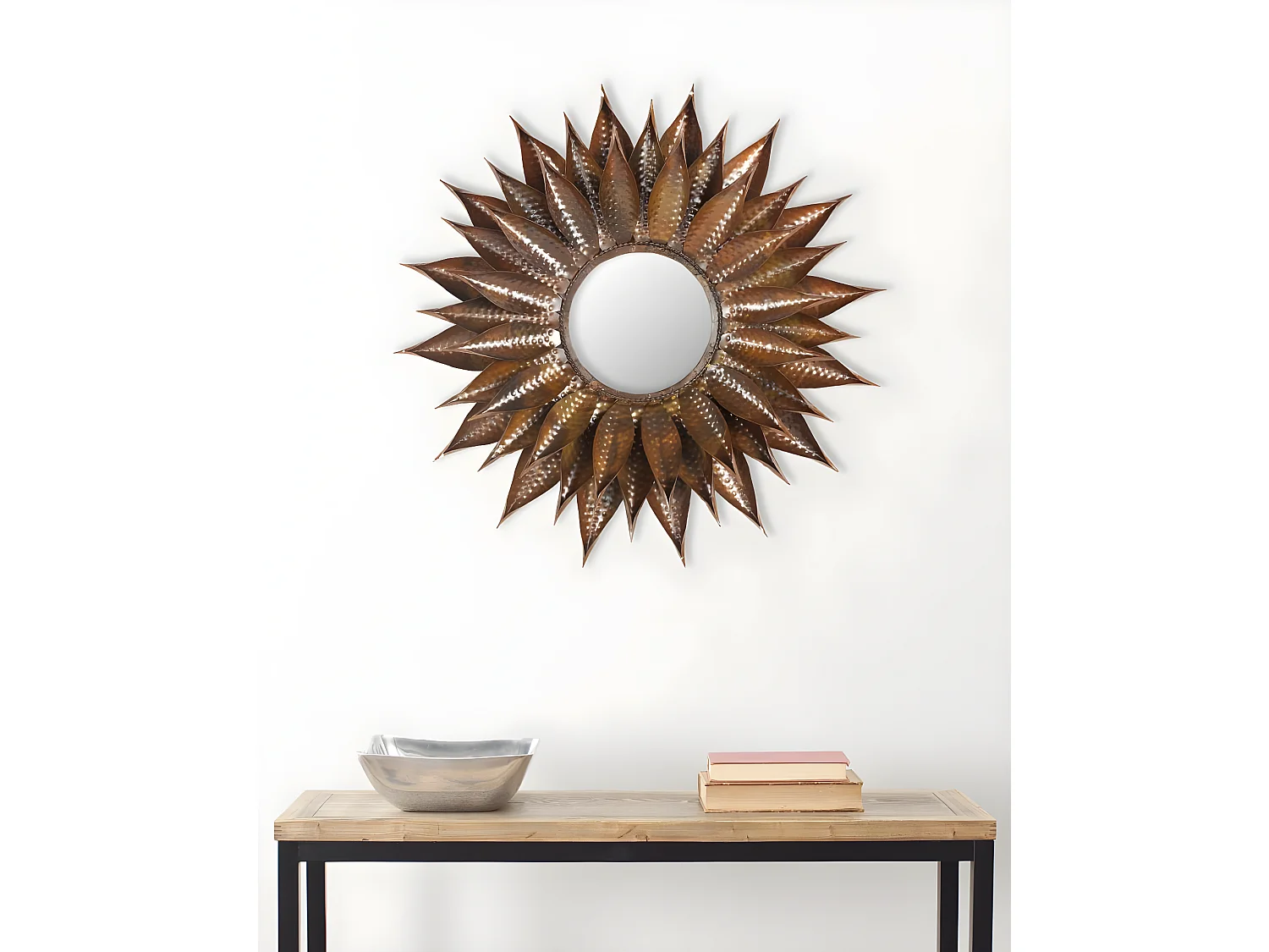 Miroir Cuivre 67 X 67 X 7.62 cm - Maryjane