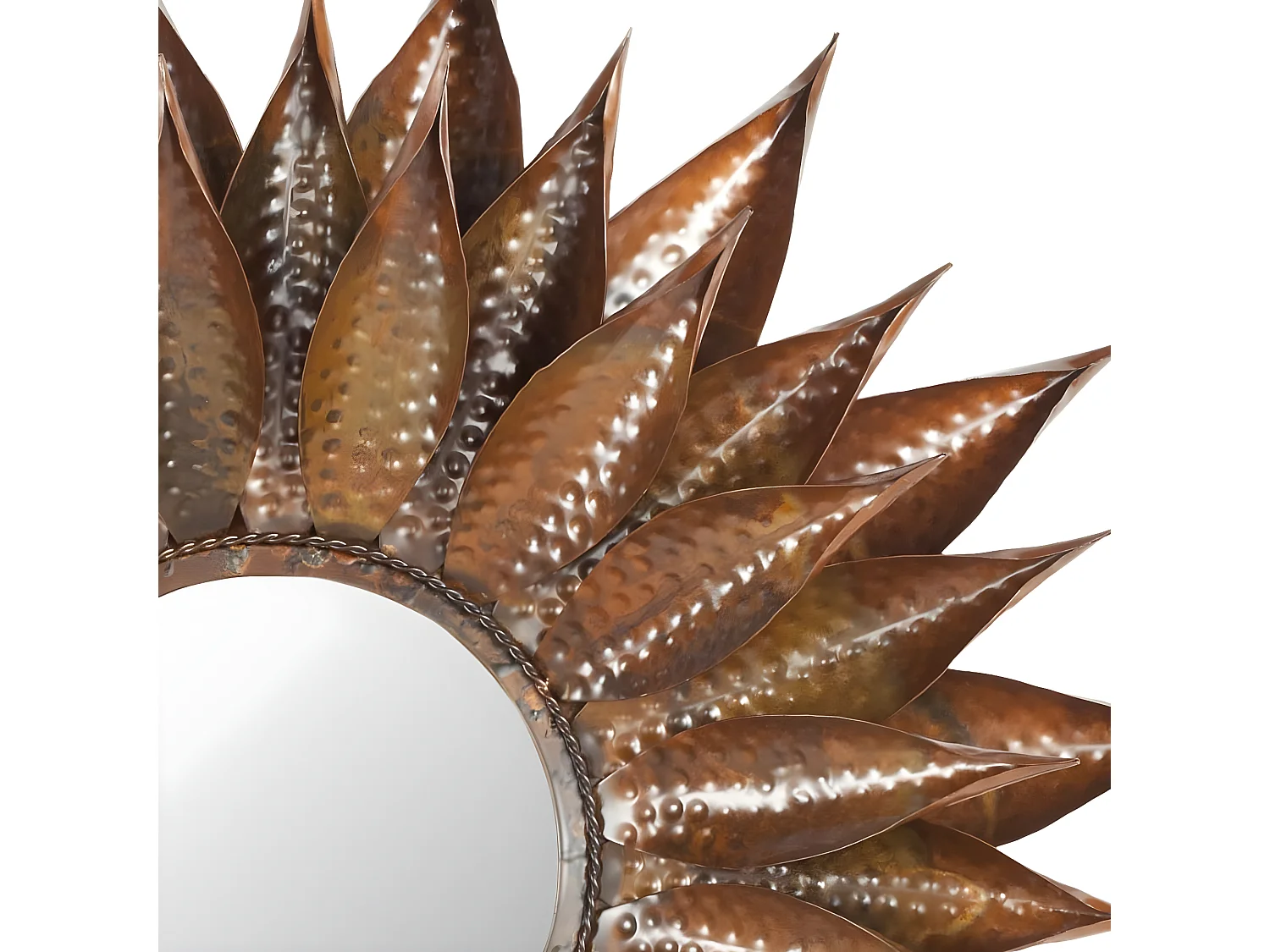 Miroir Cuivre 67 X 67 X 7.62 cm - Maryjane