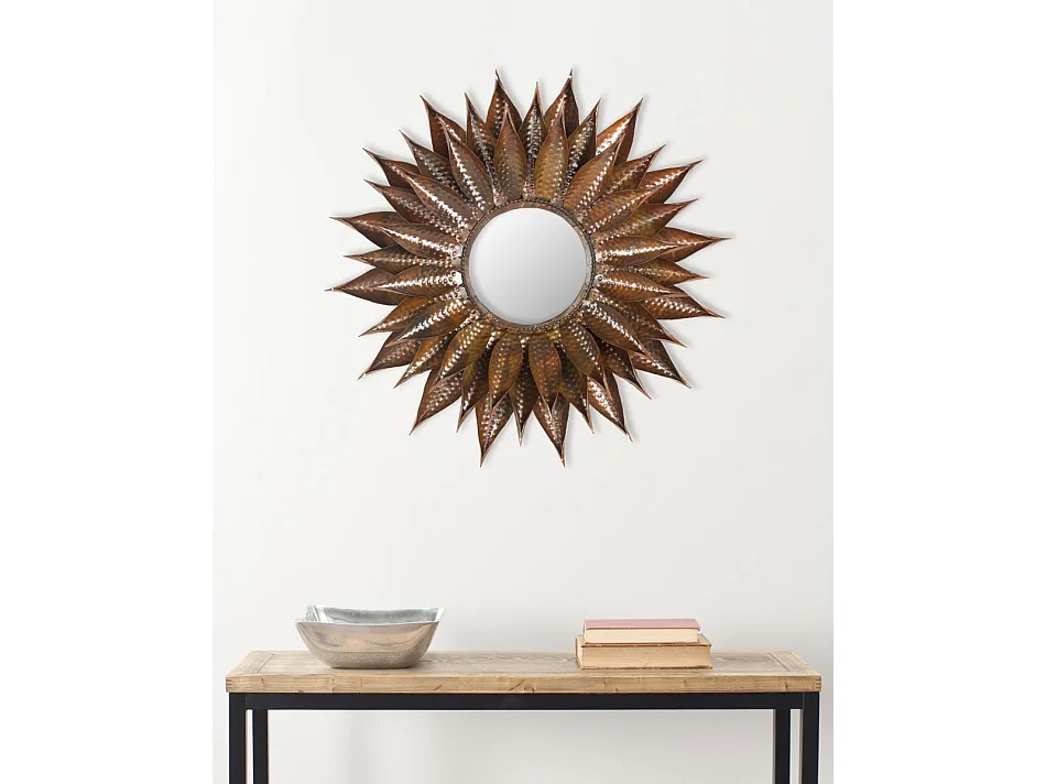 Miroir Cuivre 67 X 67 X 7.62 cm - Maryjane