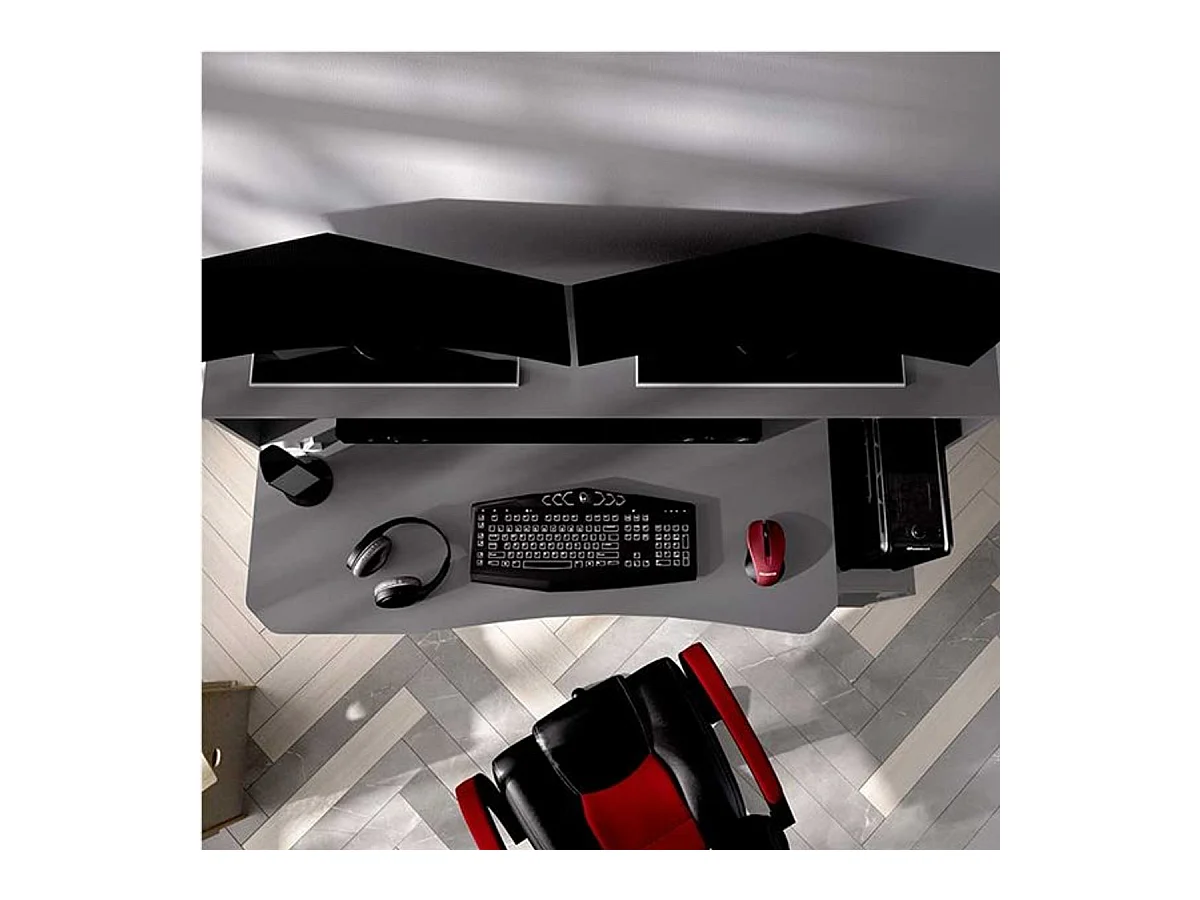 Bureau d'installation Fosk gamer