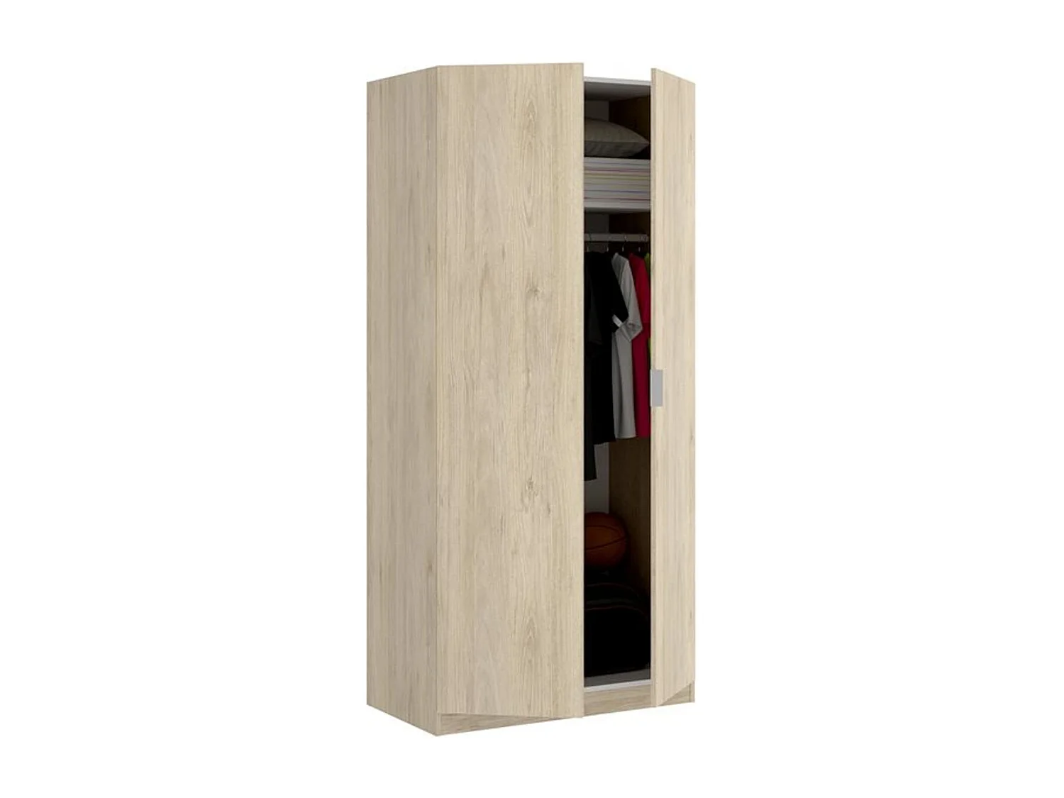 Armoire de 80 cm à 2 portes Essen