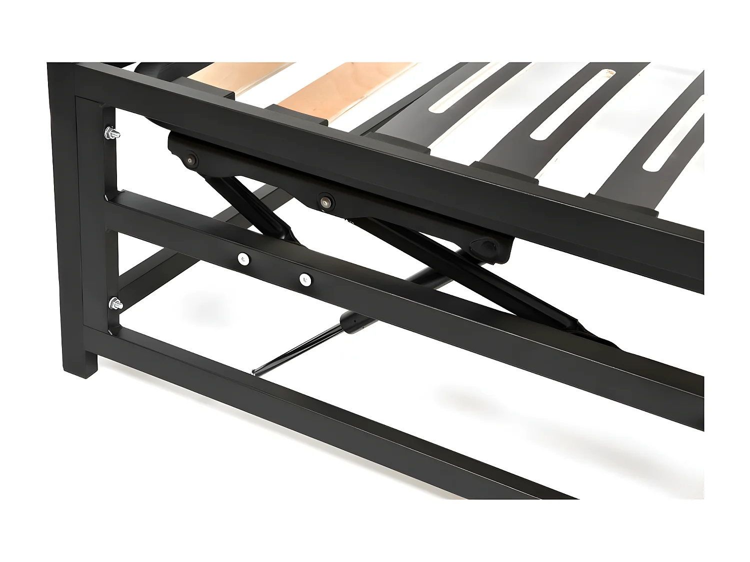 Opbergbed met opbergruimte 160x200cm - Oorsprong Frankrijk