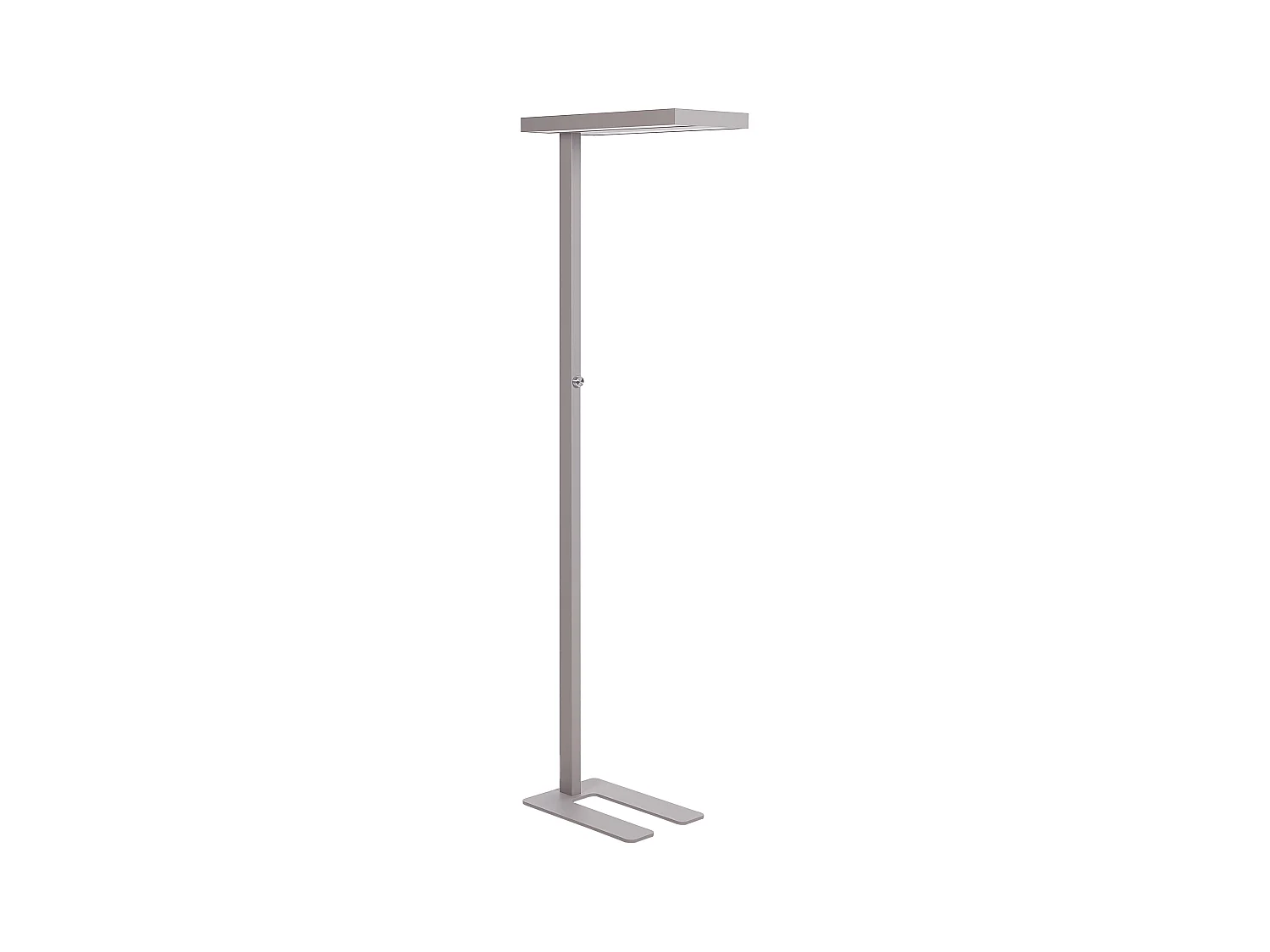 Lampadaire LED TAURUS Avec variateur Métal Argenté