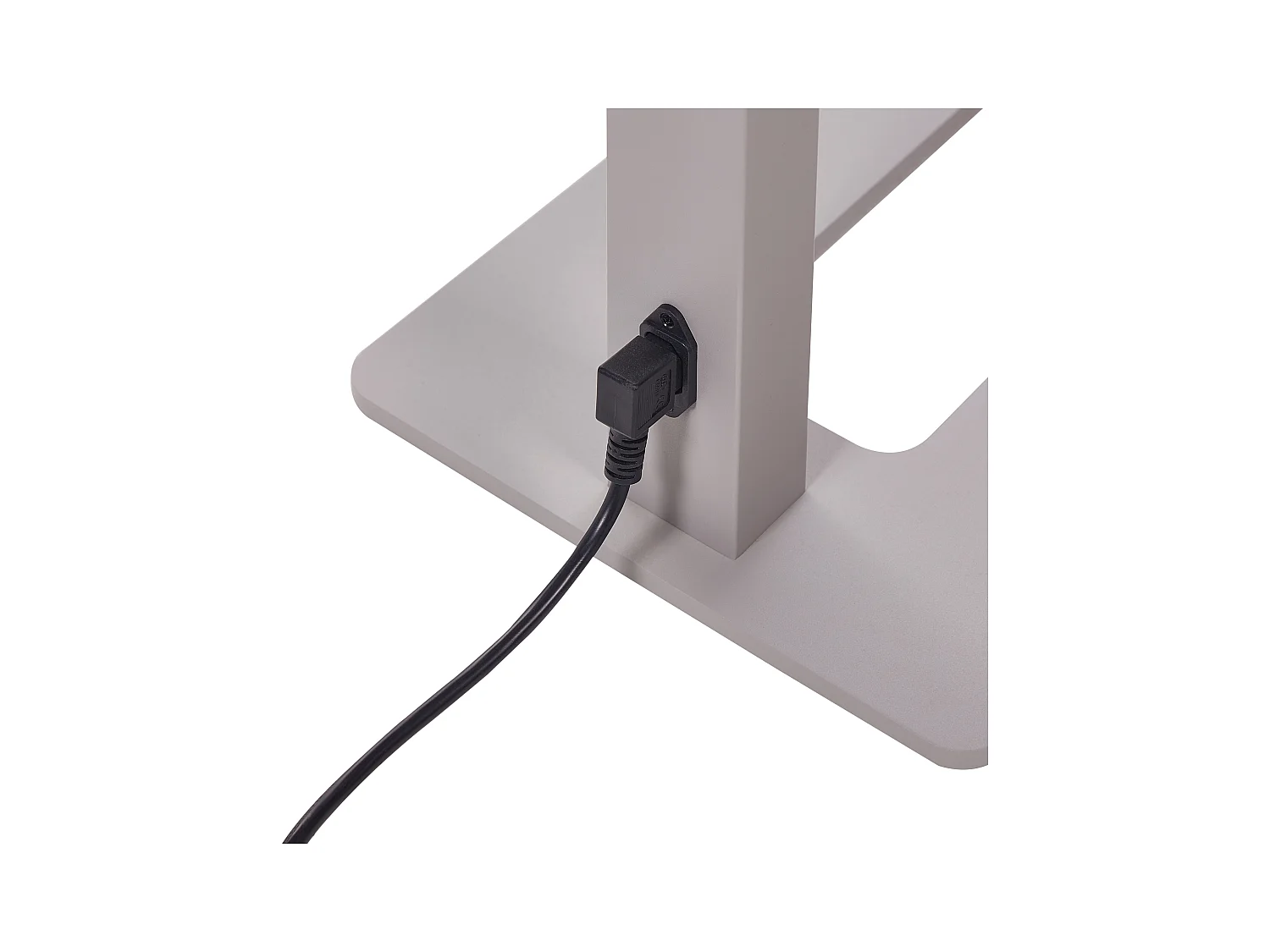 LED Stehlampe TAURUS mit Dimmer Metall Silber