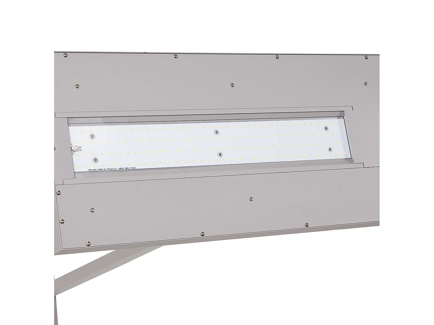 Candeeiro de pé LED TAURUS Com regulador de intensidade Metal Prateado