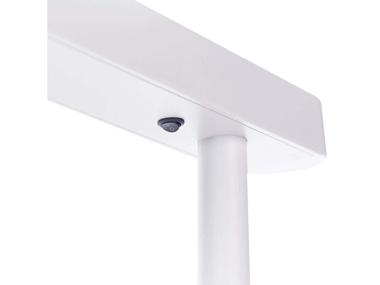 Lampada da terra a LED PERSEUS Metallo Bianco