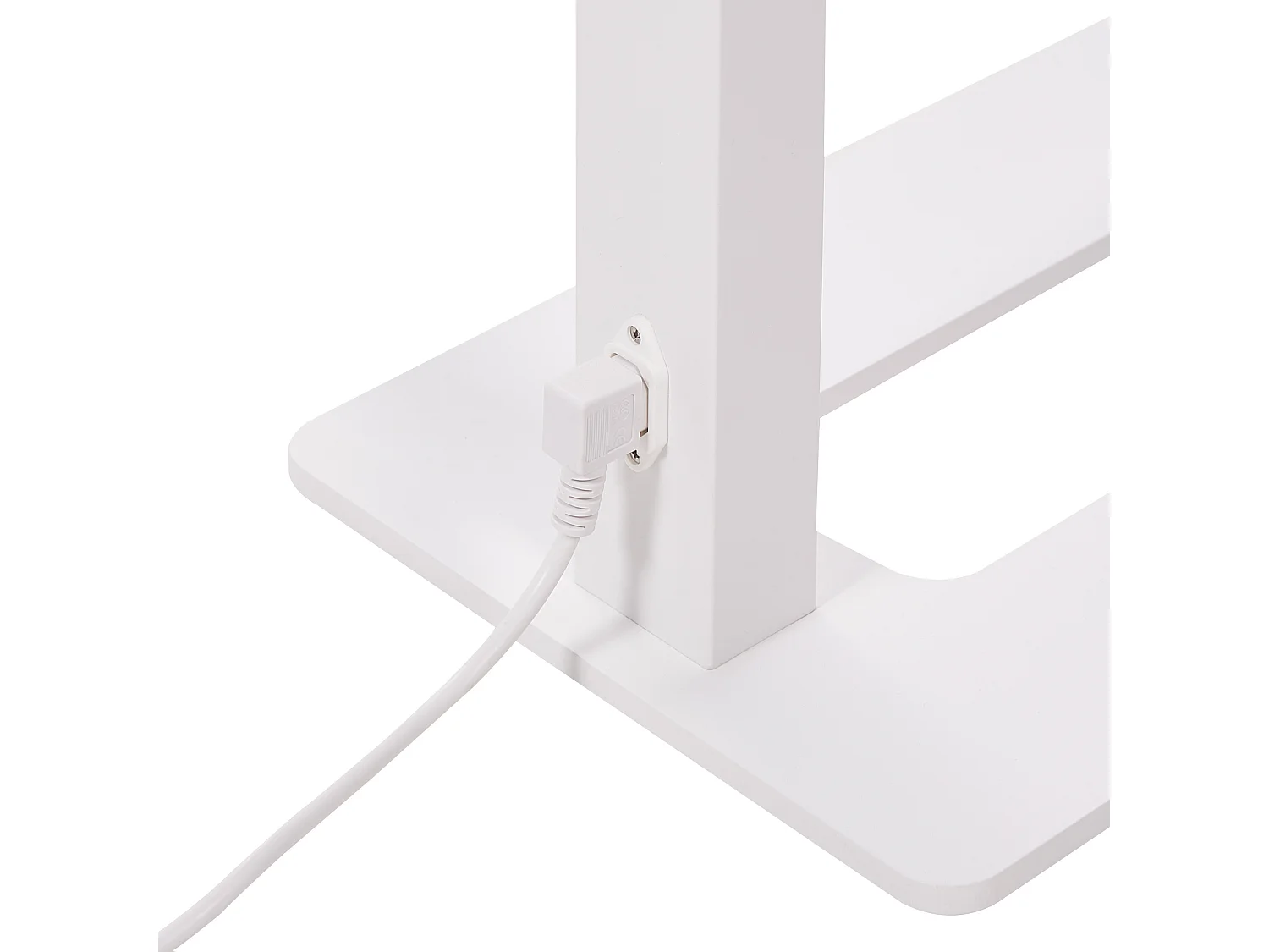 LED staande lamp TAURUS Met dimmer Metaal Wit