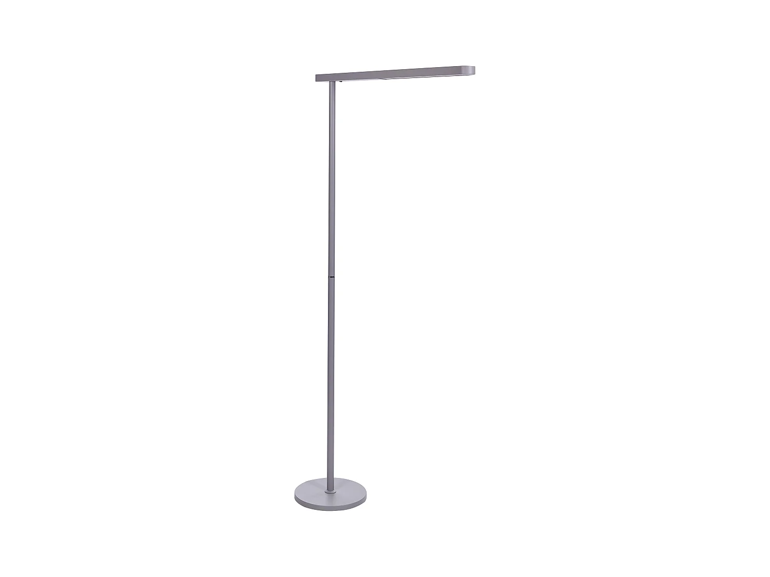 Lampadaire LED PERSEUS Métal Argenté