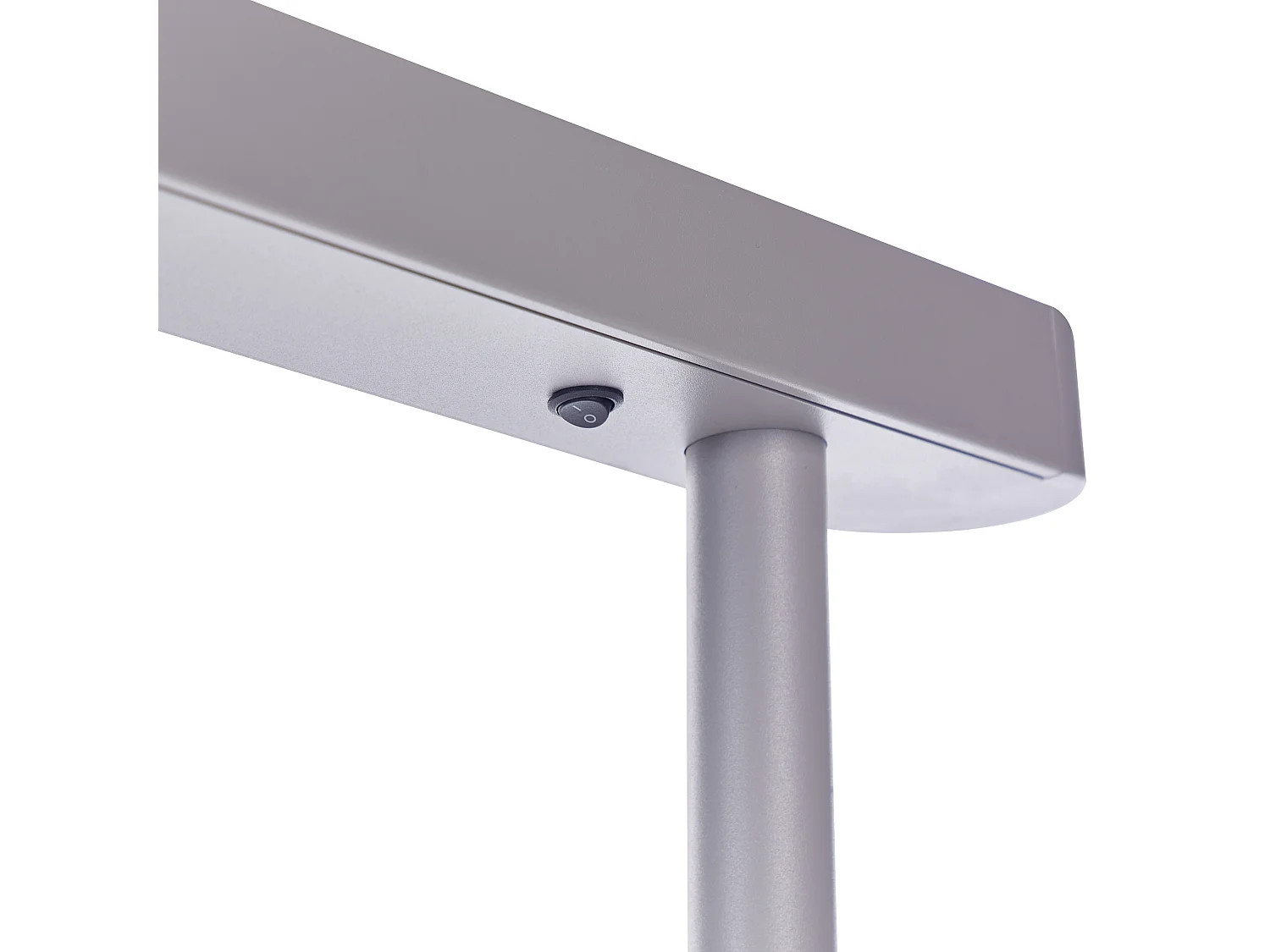 Lampadaire LED PERSEUS Métal Argenté