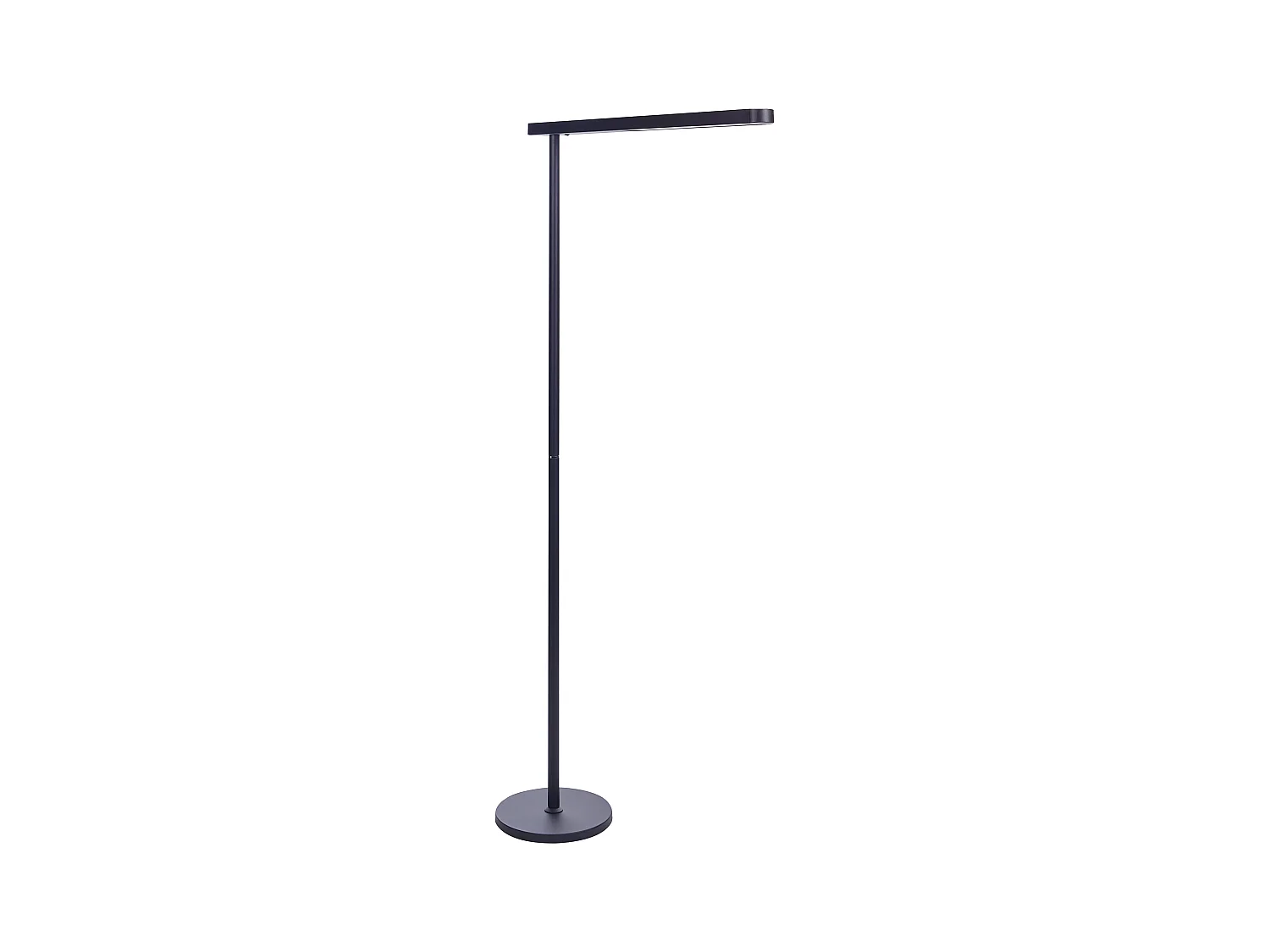 LED Stehlampe PERSEUS Metall Schwarz