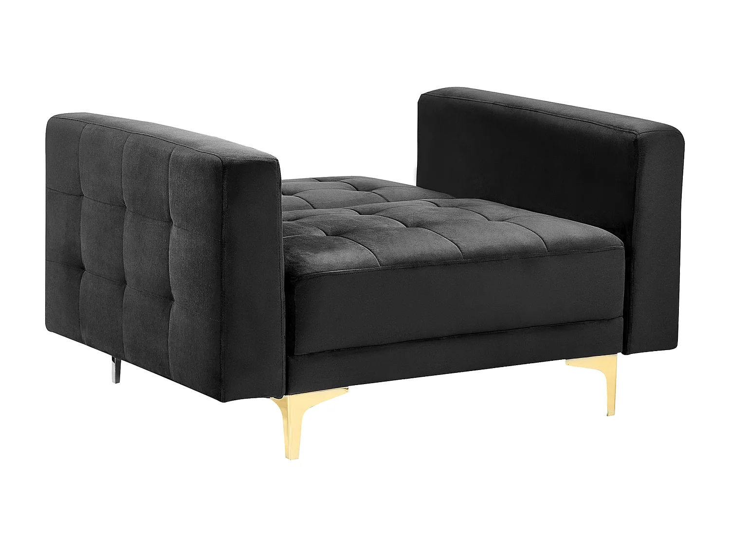 Fauteuil ABERDEEN Fluweel Zwart