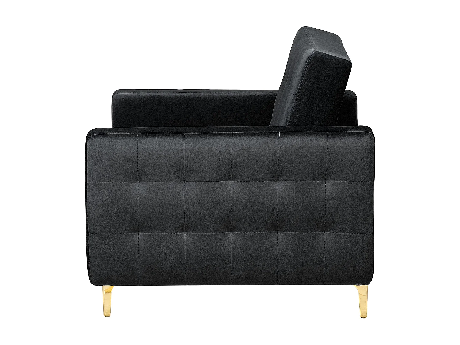 Fauteuil ABERDEEN Fluweel Zwart