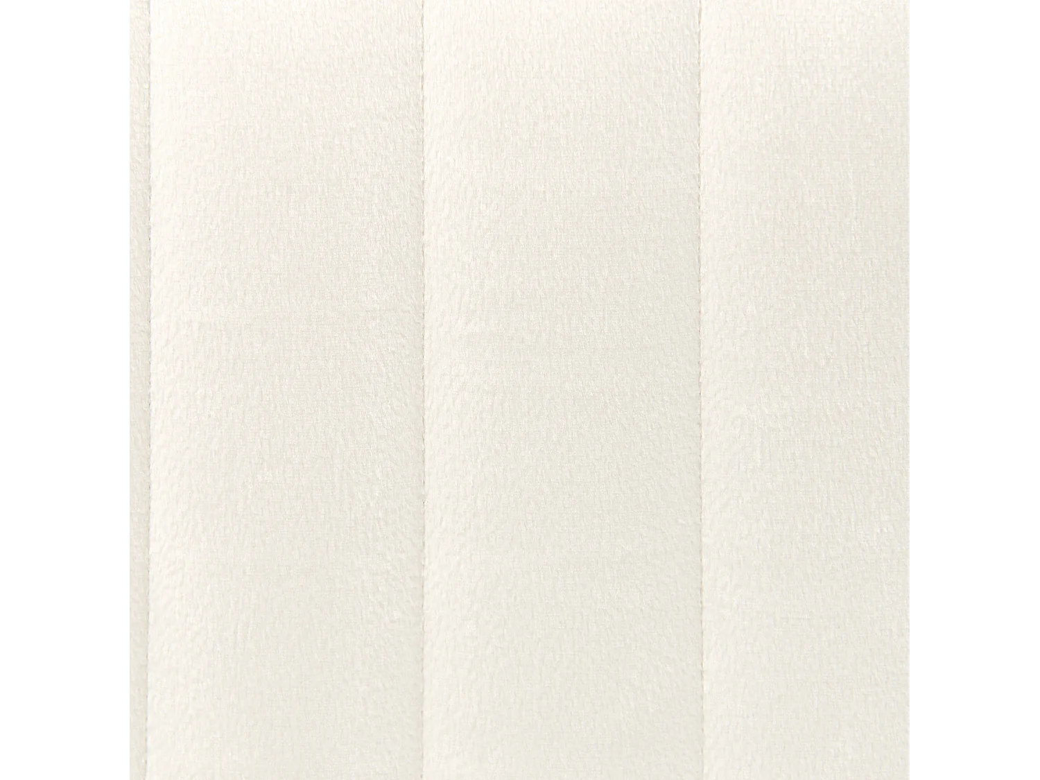 Banc DAYTON Velours Blanc cassé